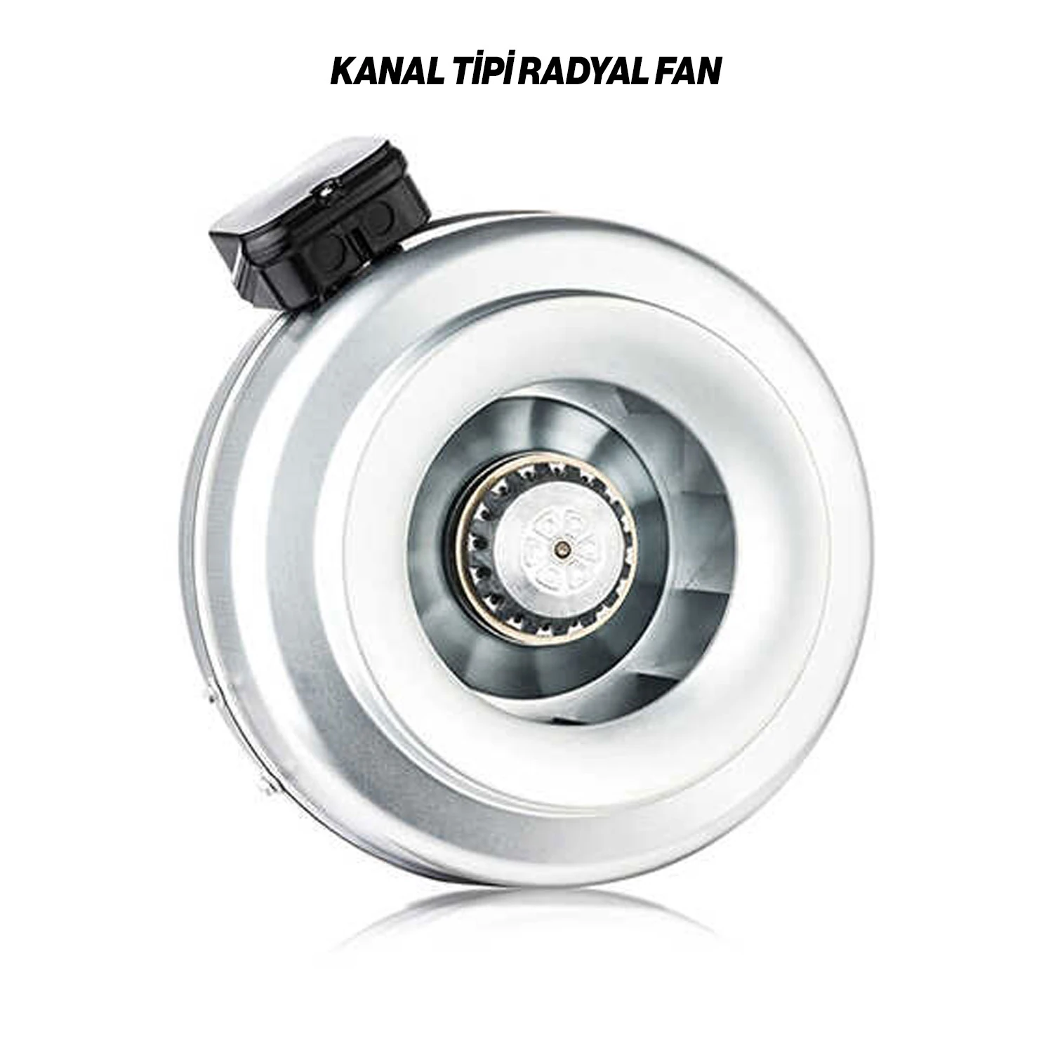 Kanal Tipi Radyal Fanlar Aspiratör Havalandırma Fanı Kirli Hava Tahliye Metal Vantilatör