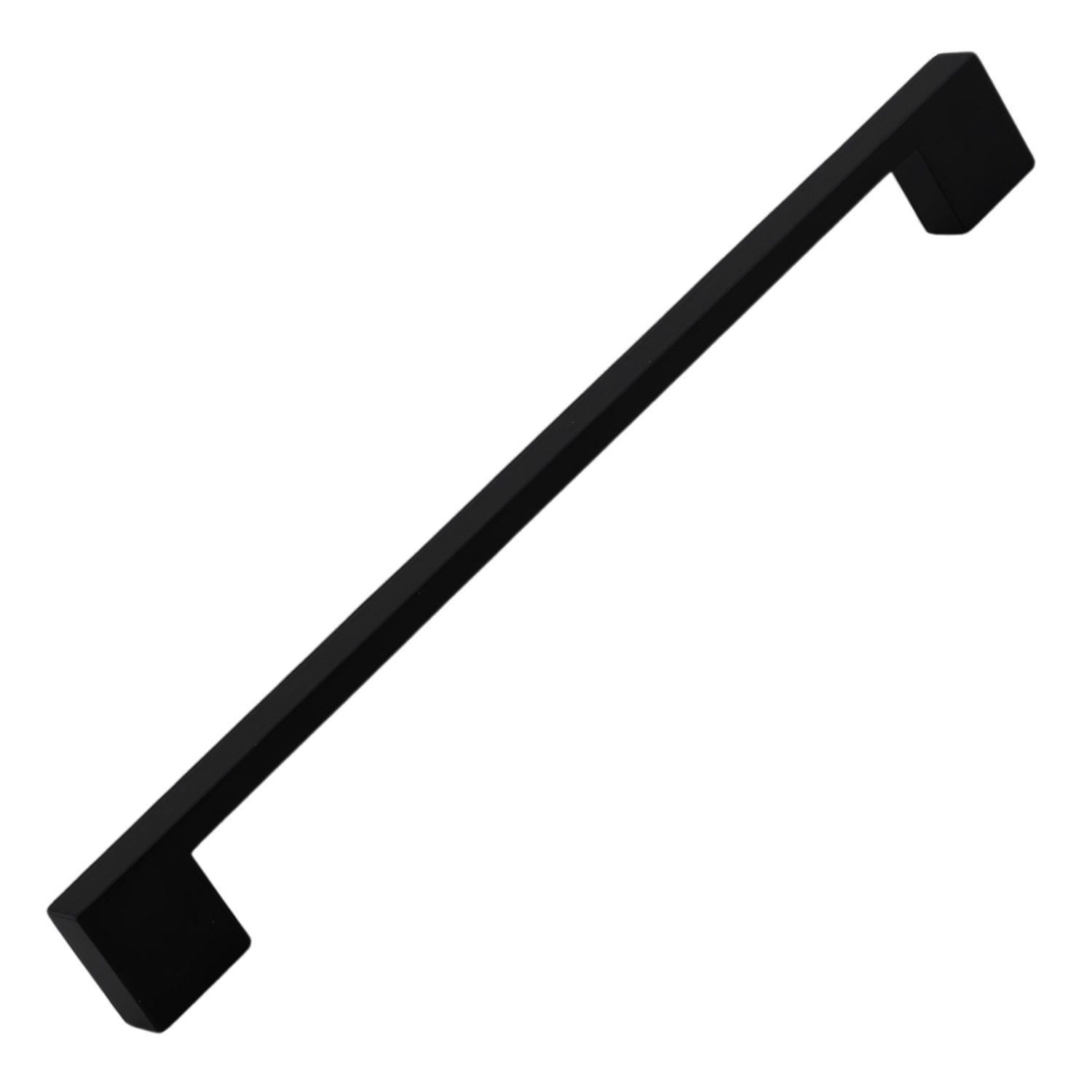 Dar Köprü (224 mm - 22.4 cm) Siyah Metal Mobilya Mutfak Çekmece Dolap Dolabı Kulbu Kulpu Kulpları