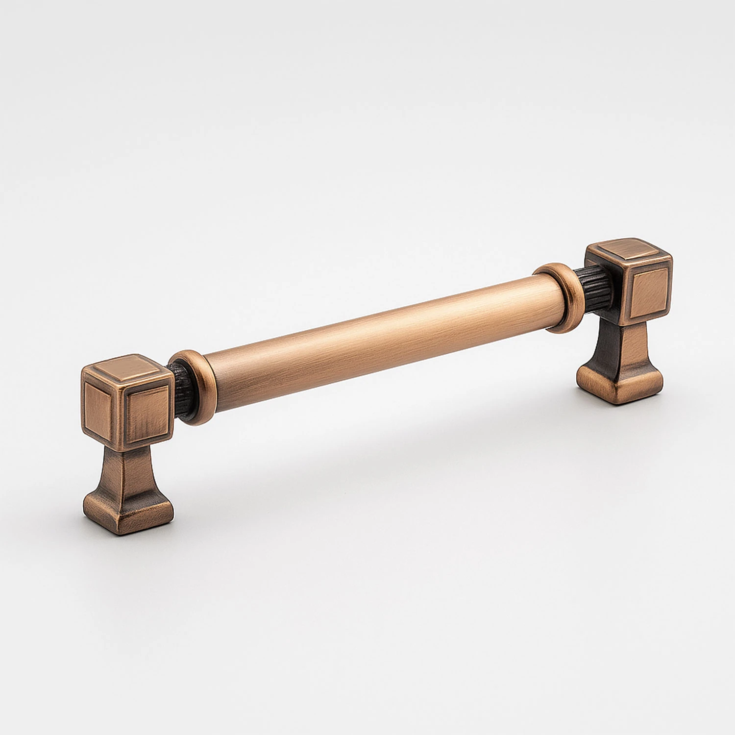 Talas 160 mm Düz Soft Antik Bakır Metal Kulp Mobilya Çekmece Dolap Kapak Kulpu Dayanıklı Kulpları