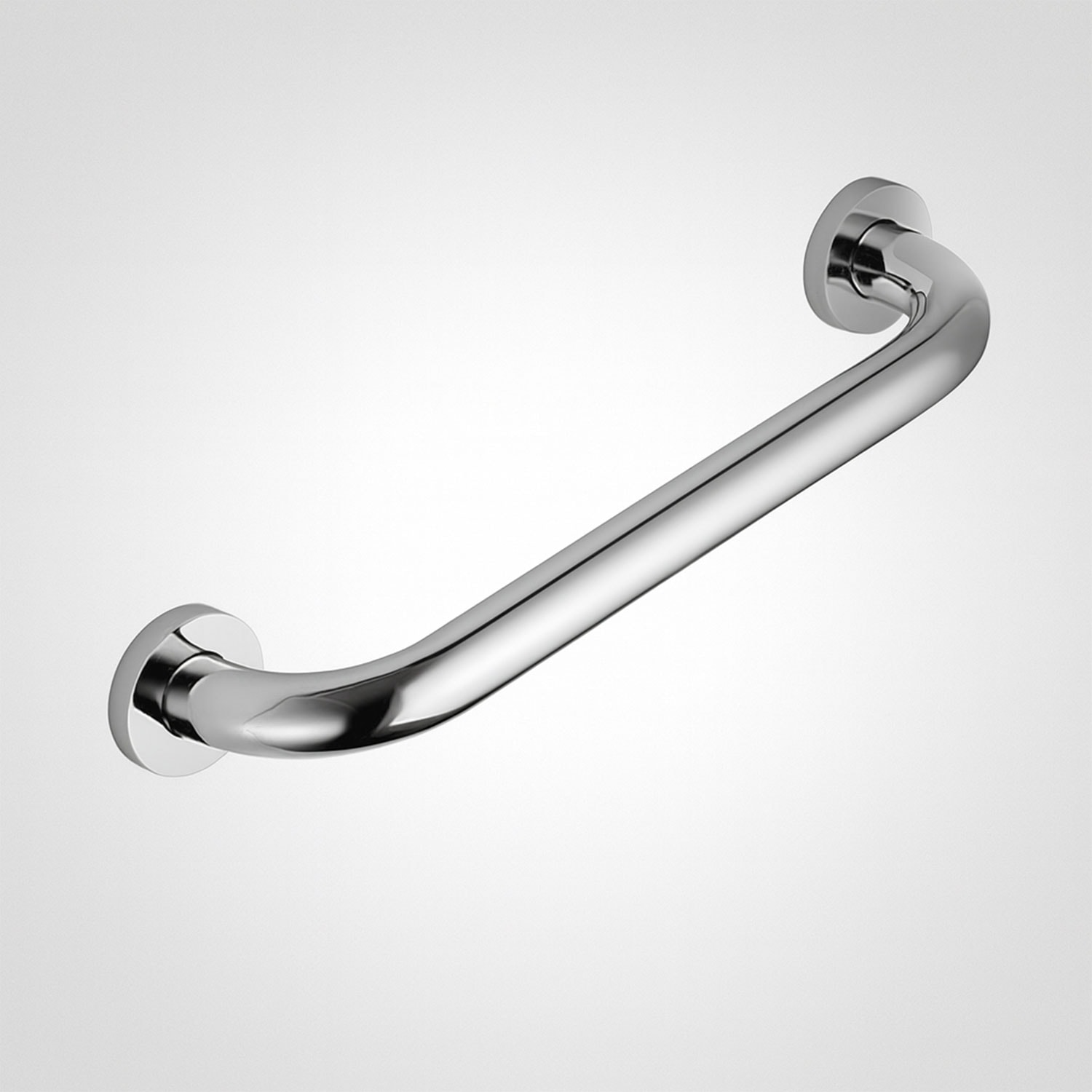 Tutunma Barı 40 cm Paslanmaz Metal 25 mm Çap Duvar Tipi Banyo Wc Destek Tutma Aparatı Kaymaz Saplı