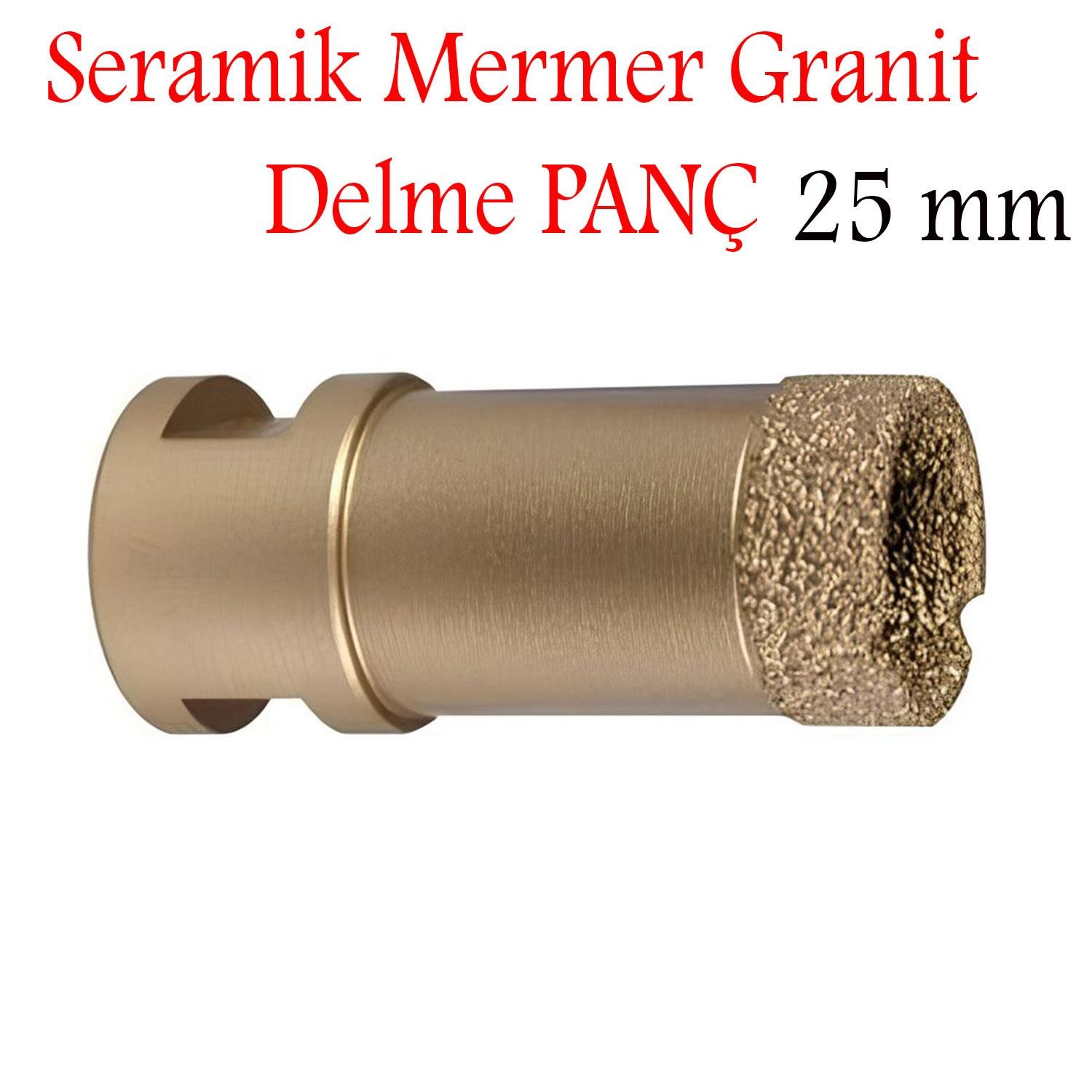 Granit Mermer Seramik Fayans Delici Panç 25 mm M14 Girişli