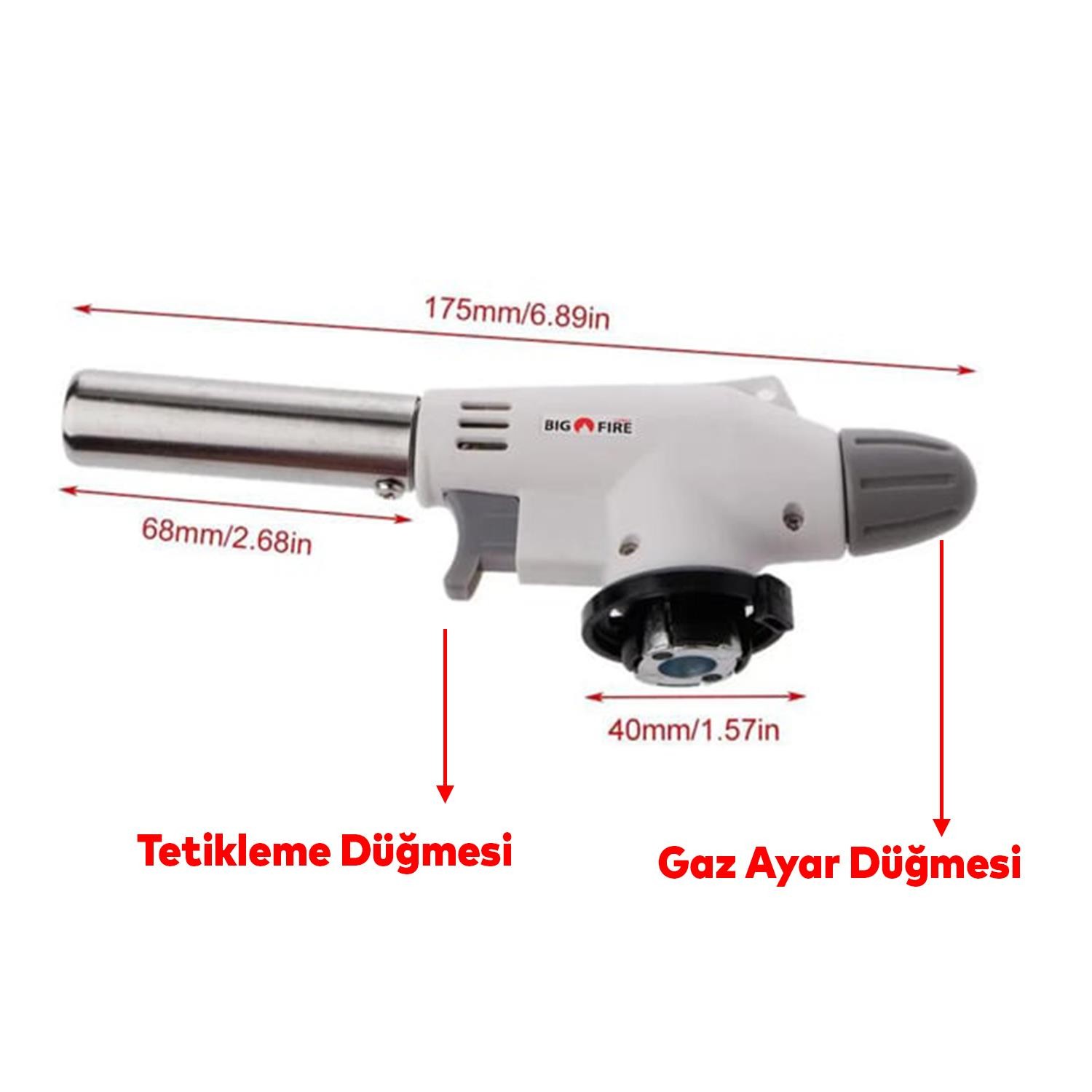 Çakmaklı Pürmüz Yedek Kartuşu Kamp Gazı 227 Gram Piknik Kamp Mangal Mutfak Ateş Tutuşturucu Set