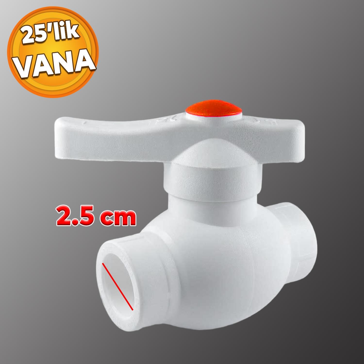 Küresel Pprc Ekonomik Vana Plastik 25'lik Pvc Vanası Dişsiz Aç Kapa Boru Kaynak Makine Bağlantı