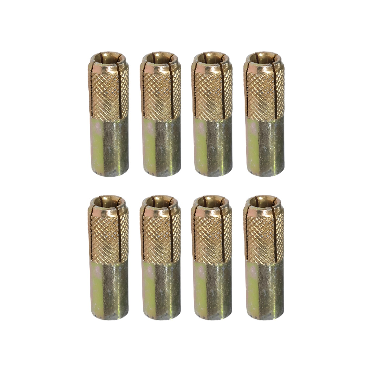 Çakma Çelik Dübel 8 Adet İç Dişli M8x30 mm Raf İskele Montaj Bağlantı Monte Tavan Asma Aparat