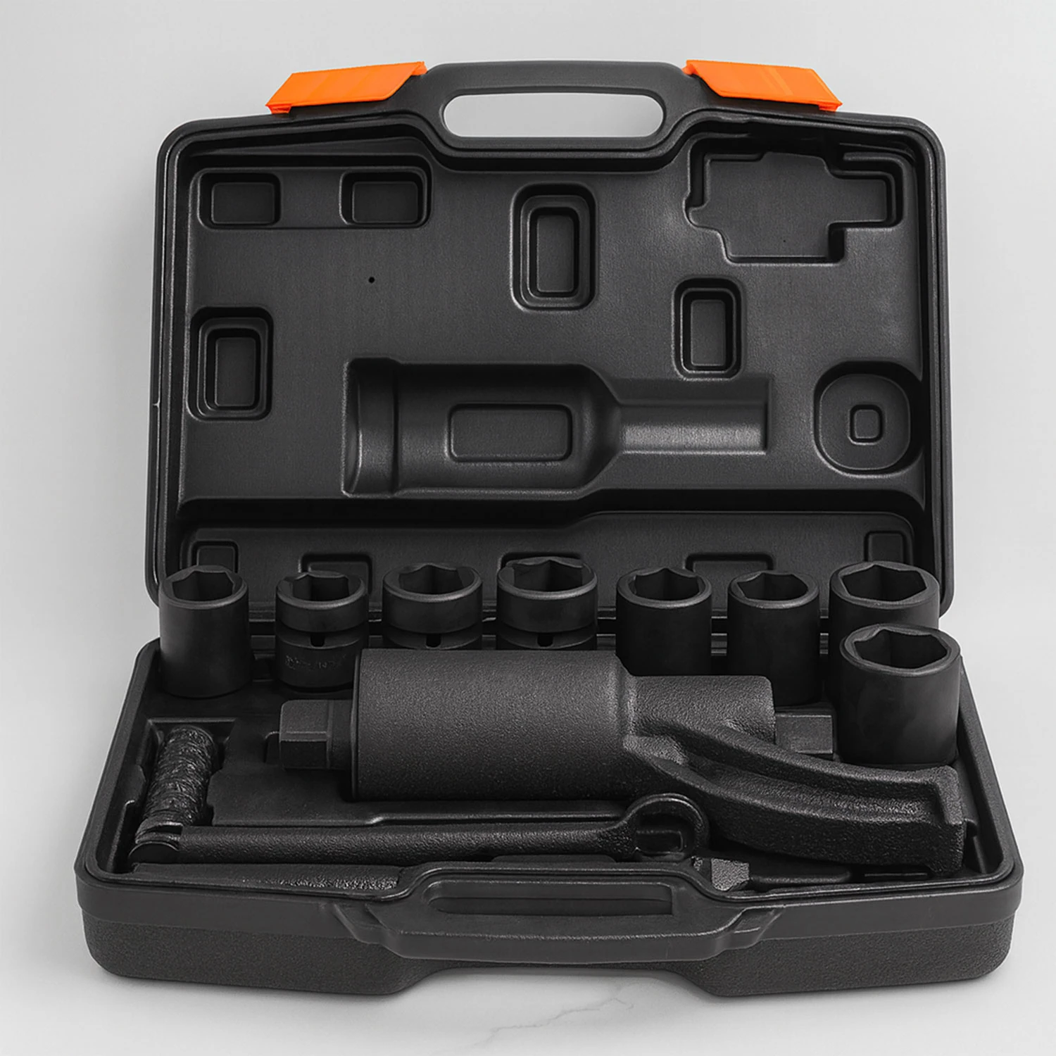 Mekanik Tork Artırıcı Lokma Seti 1'' 4800 Nm Yüksek Güç Ağır Hizmet Profesyonel Takım Seti