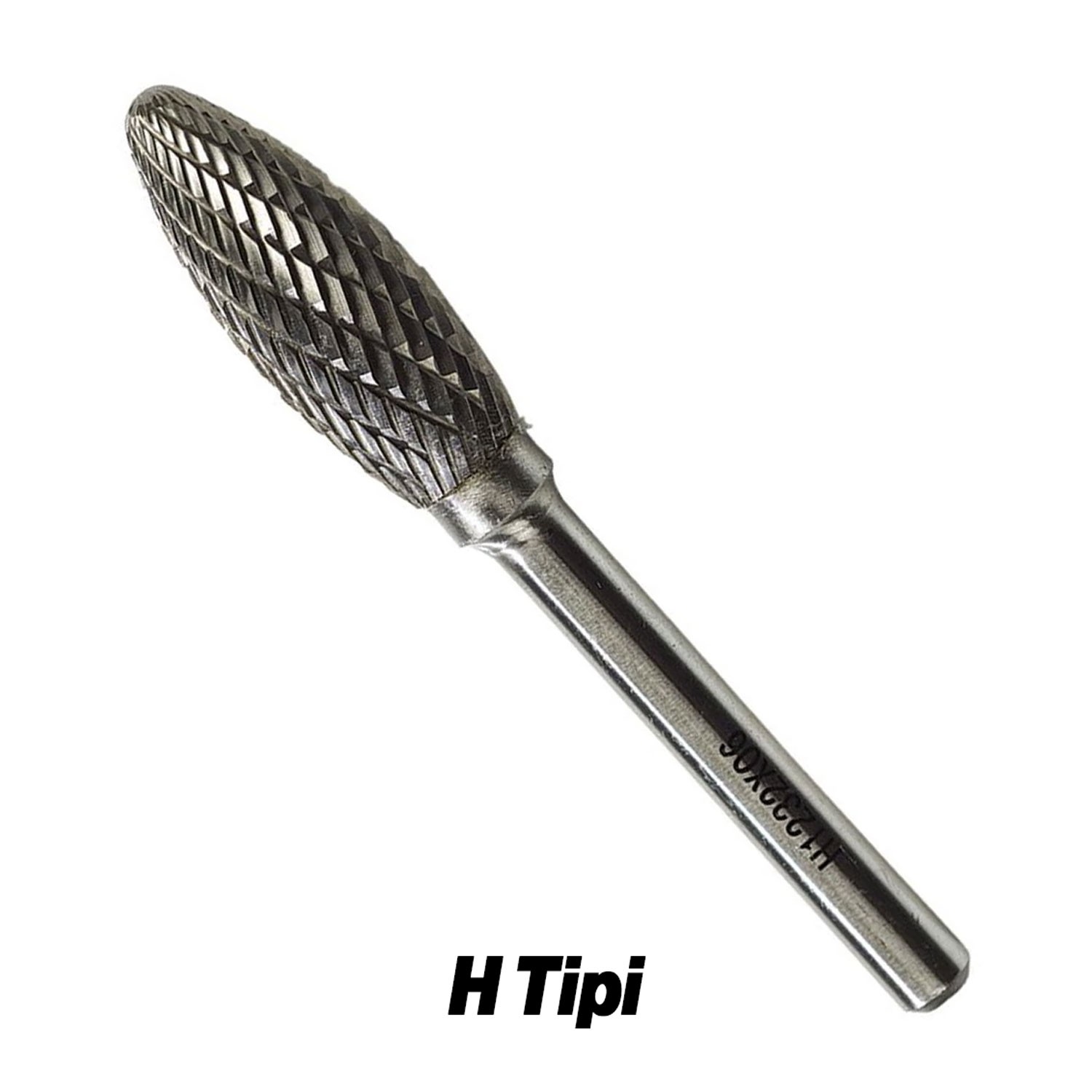Freze Uç H Tipi Törpü Kalıpçı Metal Demir Ahşap Plastik Taş Oyma Makinesi Ucu Matkap Uyumlu