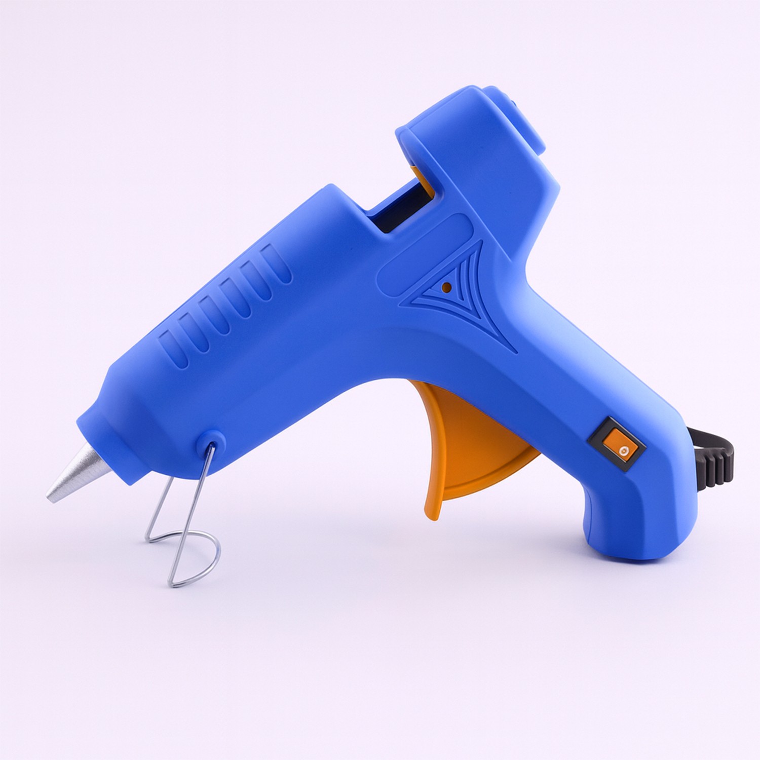 11 mm 60W Sıcak İnce Mum Silikon Tabancası 190°C Hızlı Isınan Güçlü Yapıştırıcı Tabanca Ergonomik