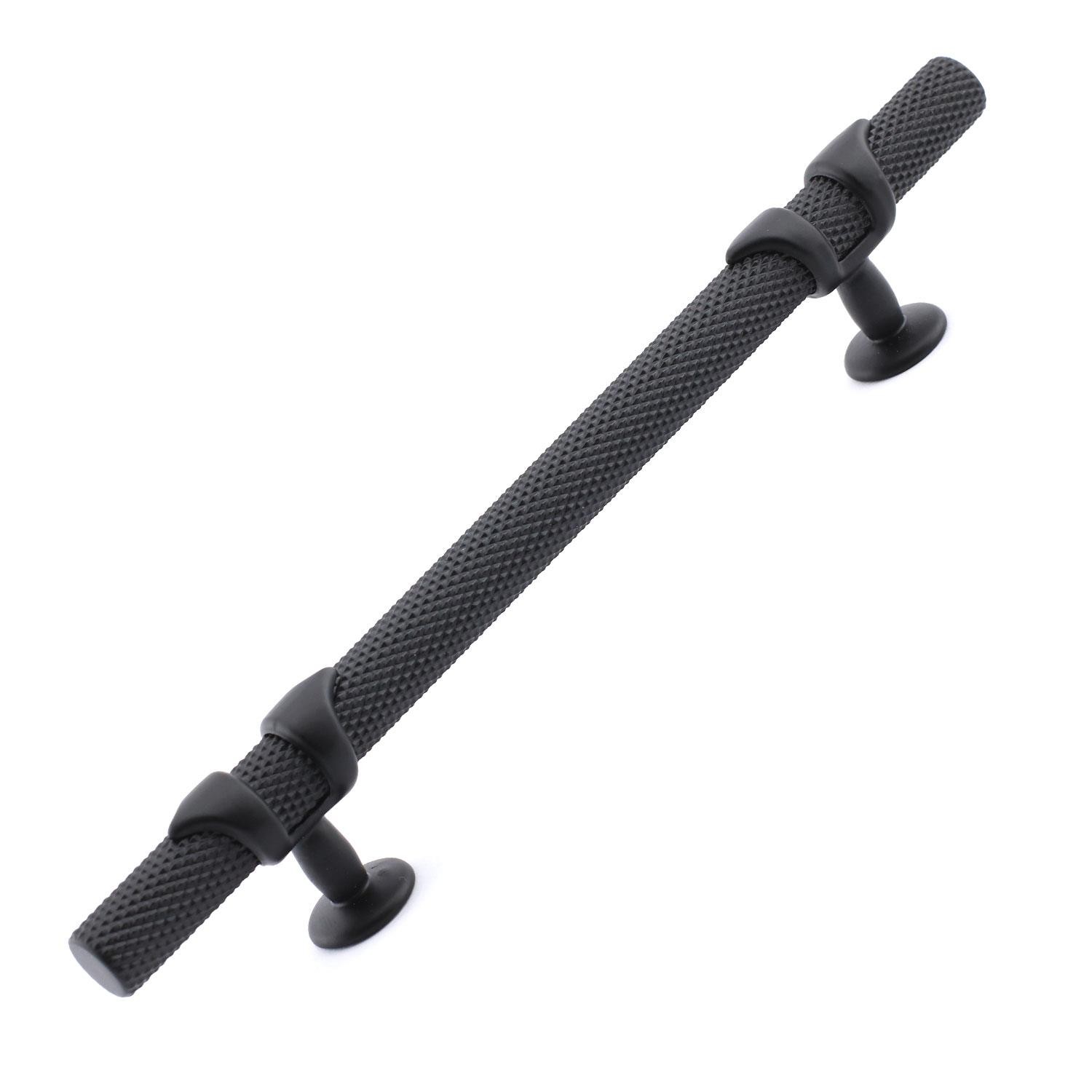 Burç Kulp Mobilya Mutfak Dolabı Çekmece Dolap Kulpları Kapak Kulpu Kulbu Siyah 192 mm Metal