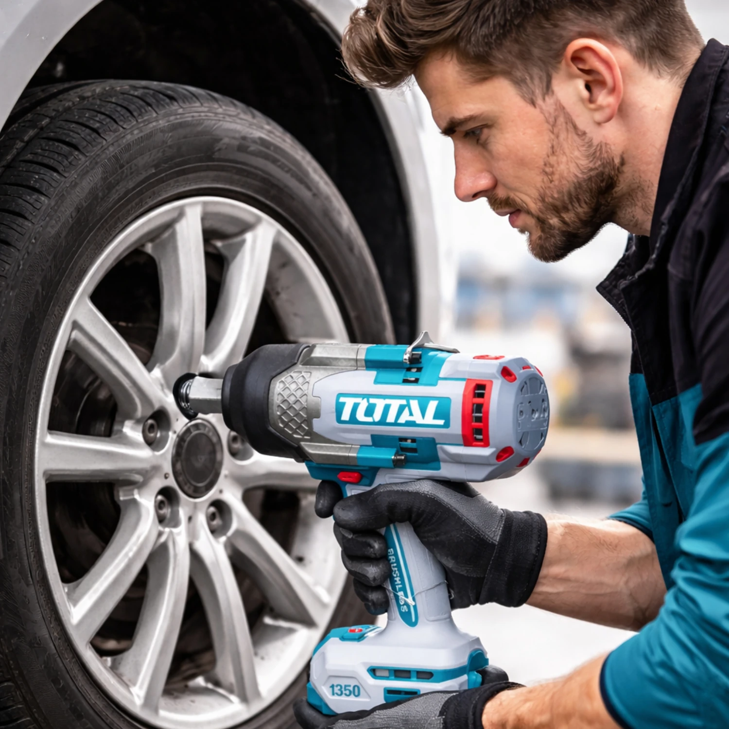 TOSLI250281E 3'lü Kombo Set Kırıcı Delici Darbeli Matkap Somun