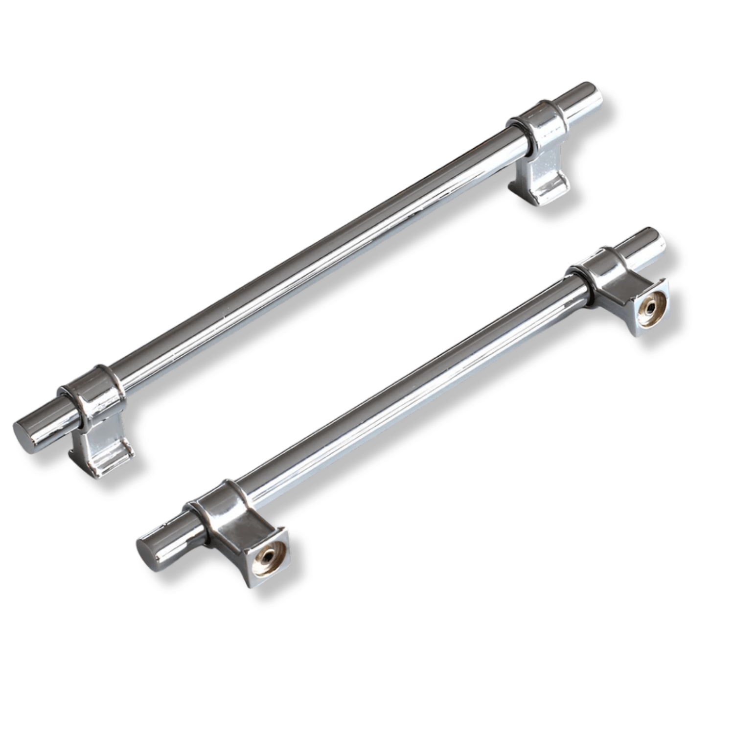 Hisar Krom Düz Metal Kulp 192 mm Mobilya Çekmece Mutfak Dolabı Dolap Kulpları kulpu Kulbu
