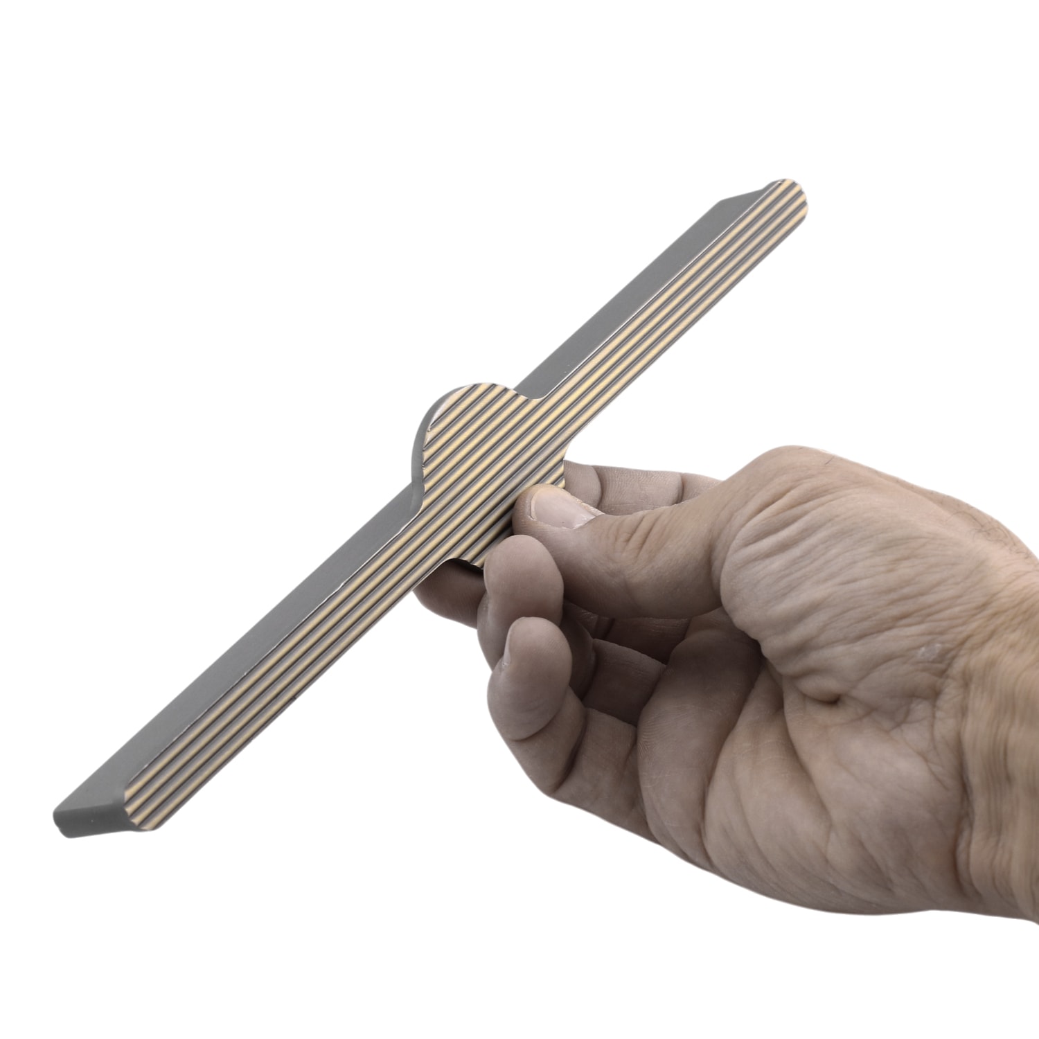 Saral Çizgili Antik Sarı Metal Kulp 224 mm 22.4 cm Mobilya Çekmece Mutfak Dolabı Dolap Kapak Kulplar