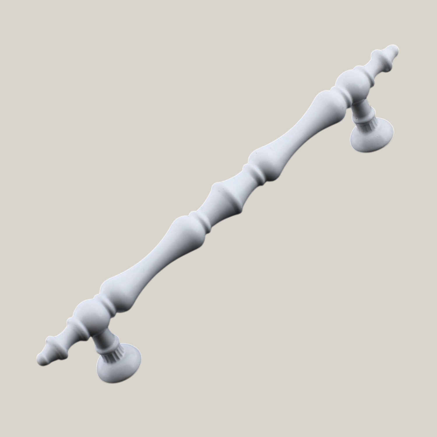 Nilay Beyaz Metal Kulp 96 mm -9.6 cm Mobilya Çekmece Mutfak Dolabı Dolap Kulpları Kulbu Kulpu Beyaz