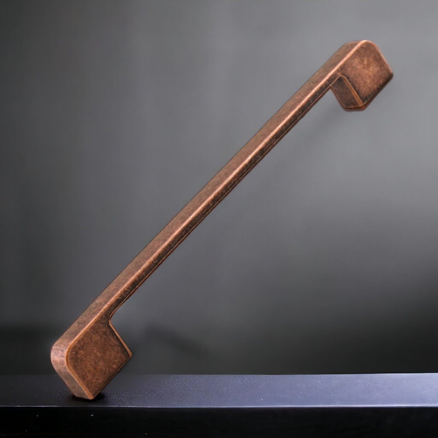 Radus Antik Bakır Metal Kulp 224 mm 22.4 cm Mobilya Çekmece Mutfak Dolabı Dolap Kulpları Kulbu Kulpu