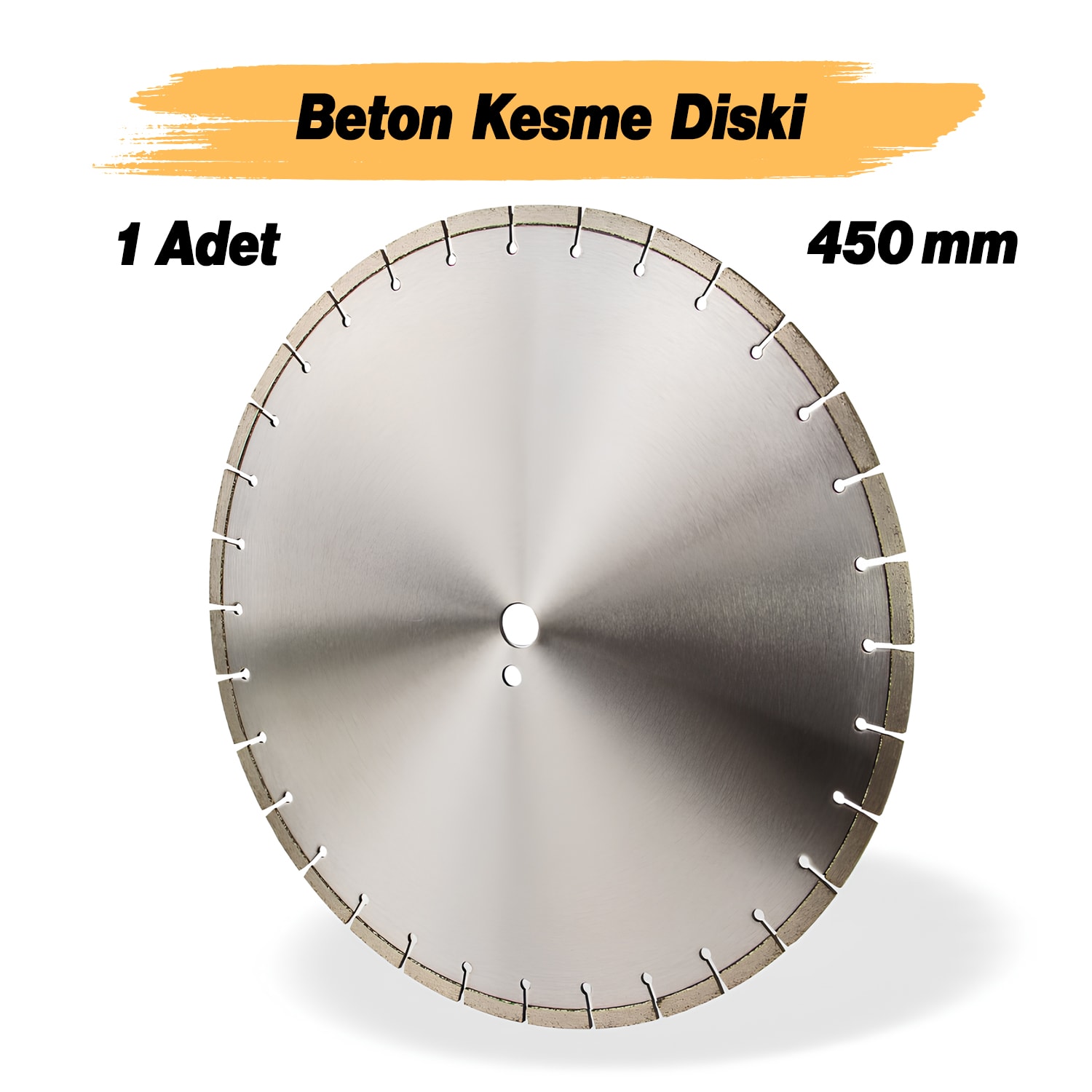Beton Kesme Testeresi Elmas Testere Bıçağı Kesim Beton 450 mm Zemin Kesme Testeresi Diski