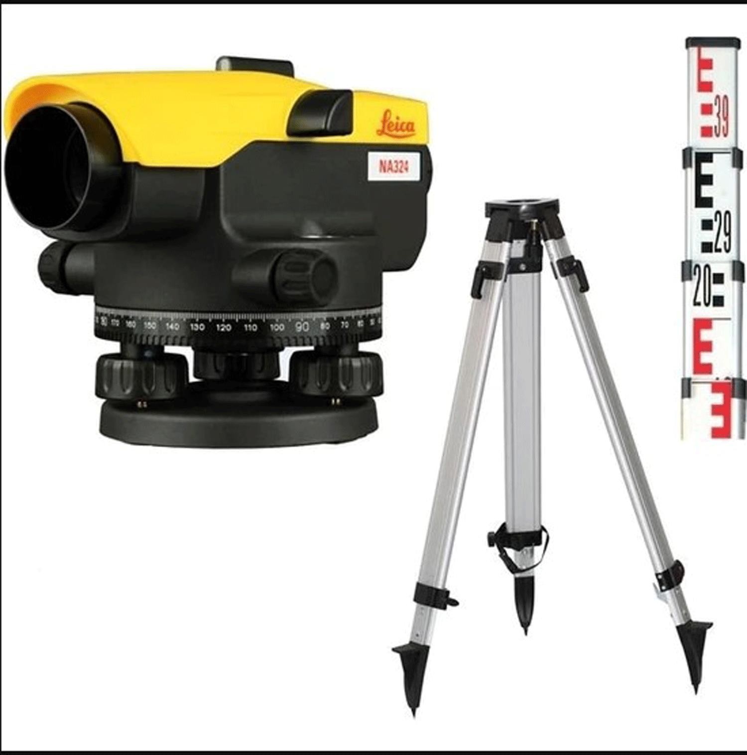 Leica NA324 Nivo Set Ölçüm Cihazı Koruma Kutulu