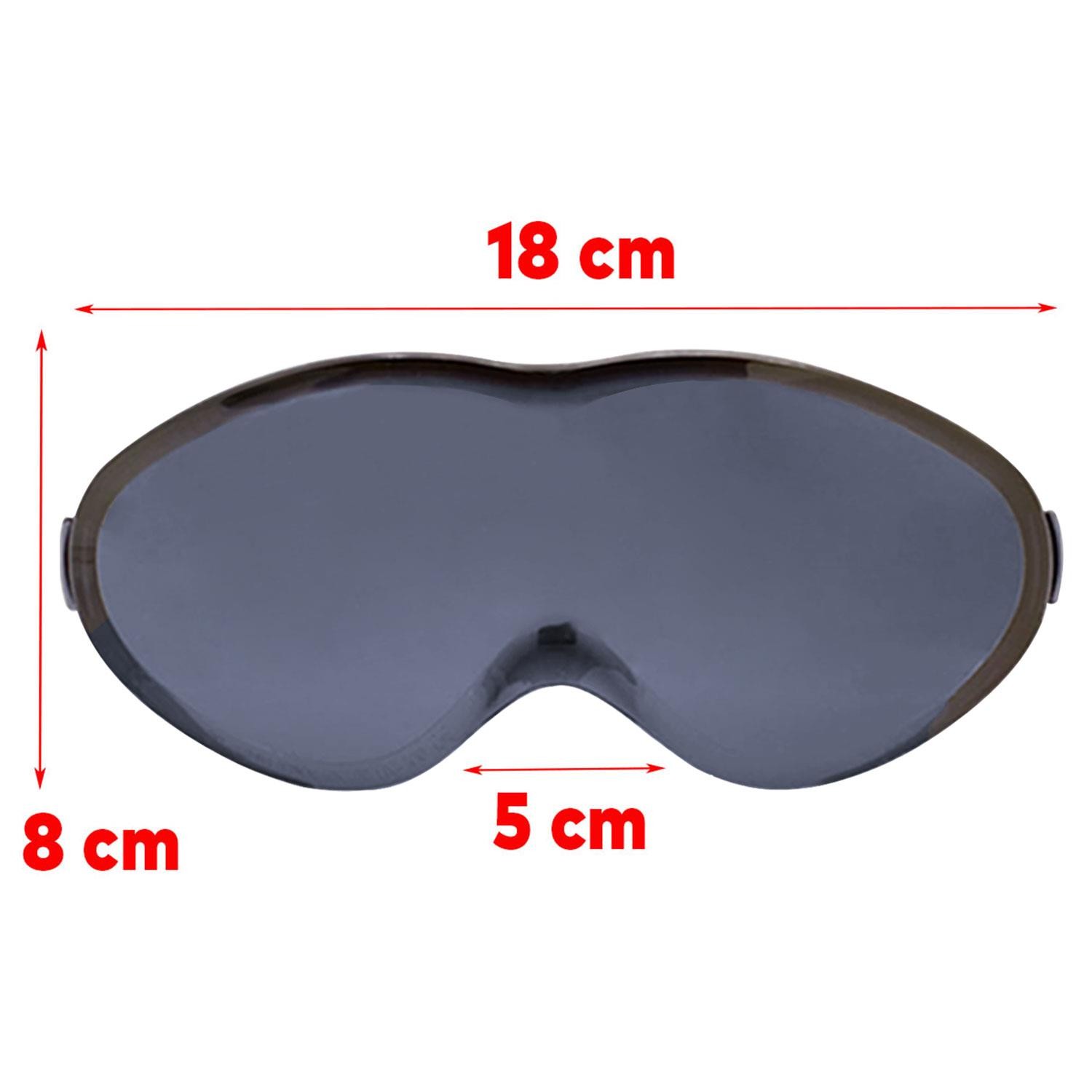 Bellasimo Çerçevesiz Kayak Gözlüğü Camı Lens Değiştirebilir Cam Antifog Güneş Kar Gözlük Camı Füme