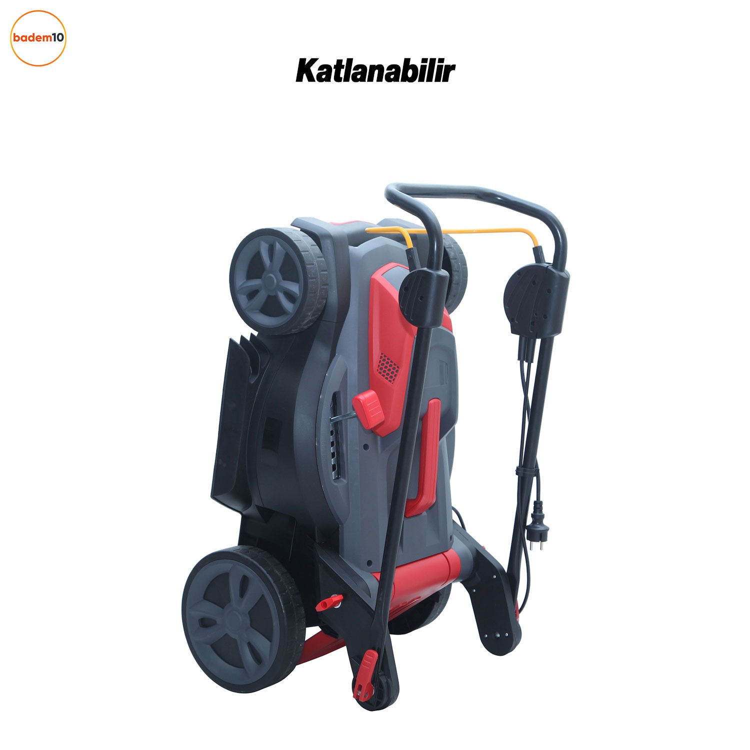 Kama ECBM43 Elektrikli Çim Biçme Makinası Çim Kesme Makinesi 1800 W