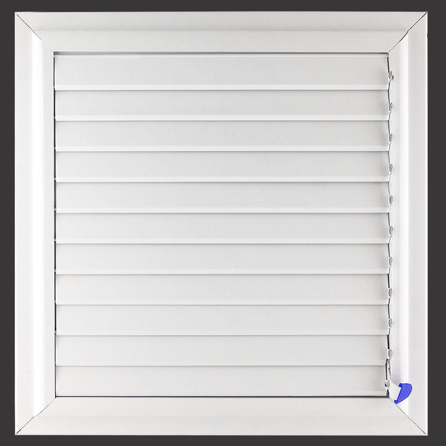 Menfez Banyo Wc Tuvalet Havalandırma Alüminyum Panjur Beyaz 45x55 CM