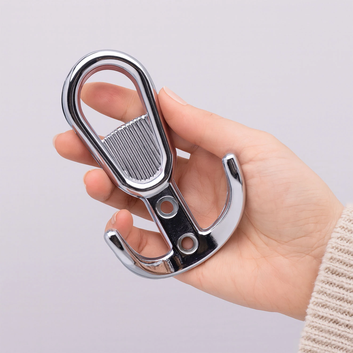 Yunus Gümüş Krom Askı Askılık Duvar Vidalı Çanta Elbise Asma Portmanto Vestiyer Banyo Mutfak Askısı