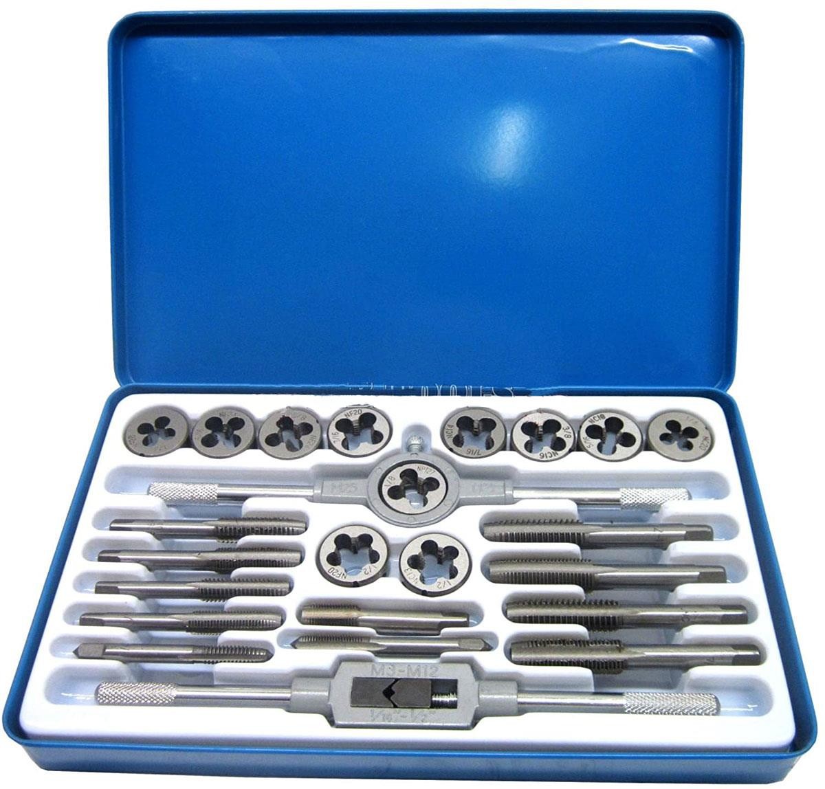Nt Tools Pafta Kılavuz Seti Yiv Diş Açma Takımı NTKT02 (24 PARÇA)