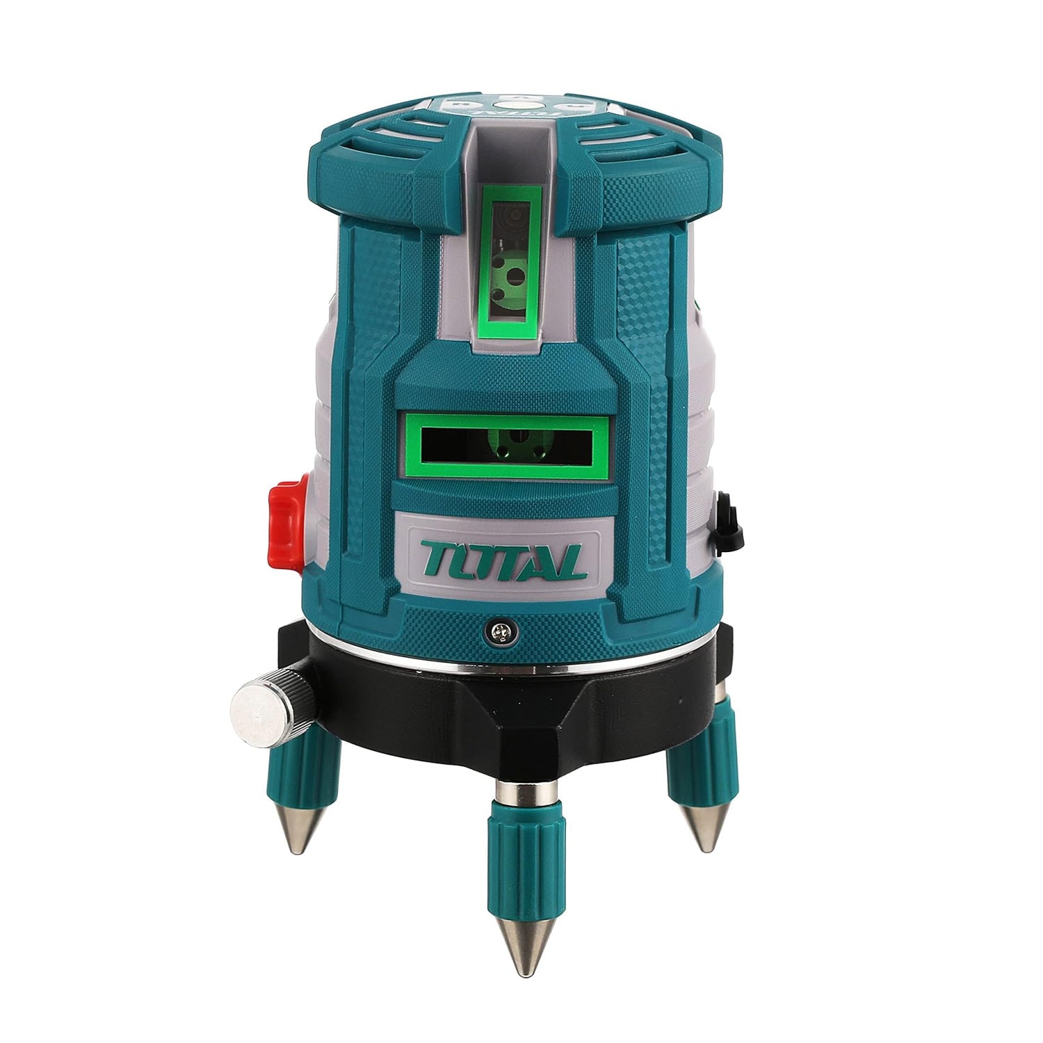 Total TLL305205 Lazer Terazi 5 Çizgi Yeşil Işın Otomatik Hizalama Profesyonel İnşaat 360 Ölçüm Aleti