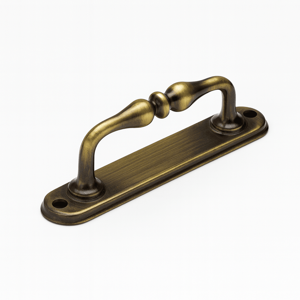Eskitme Antik Sarı Metal Kapı Çekme Kolu 12 cm Dolap Mobilya Dolap Çekmece Tutamağı Kulp Kulpları