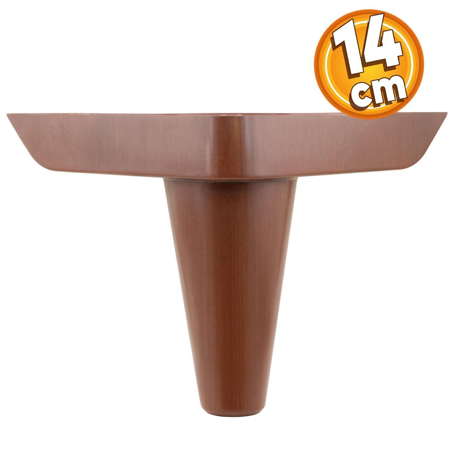 Aspen 6'lı Set Mobilya Tv Ünitesi Çekyat Koltuk Kanepe Baza Destek Ayağı Ayakları 14 Cm Ahşap Desen