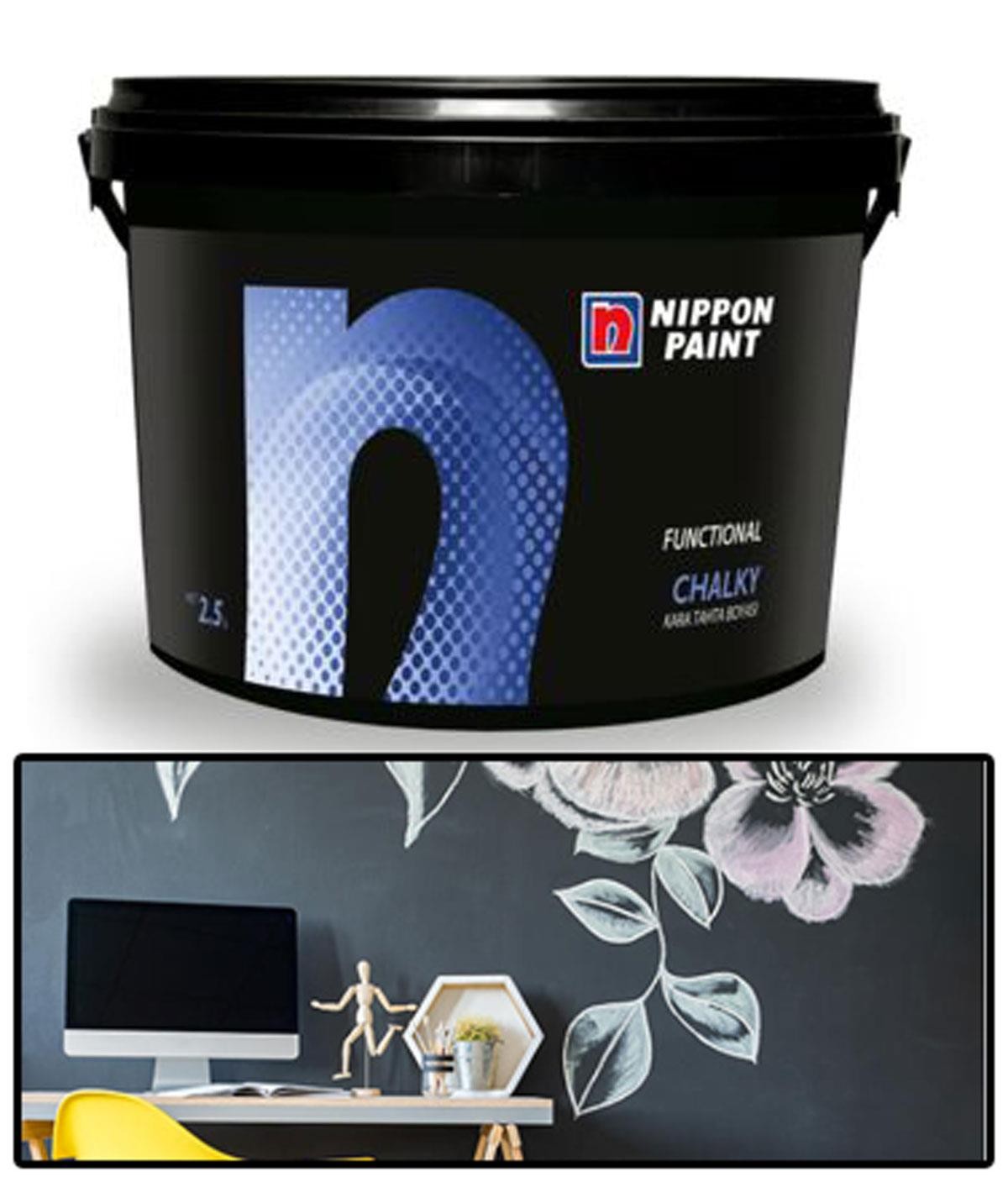 Kara Tahta Boyası Nippon Paint Dekoratif 2,5 lt