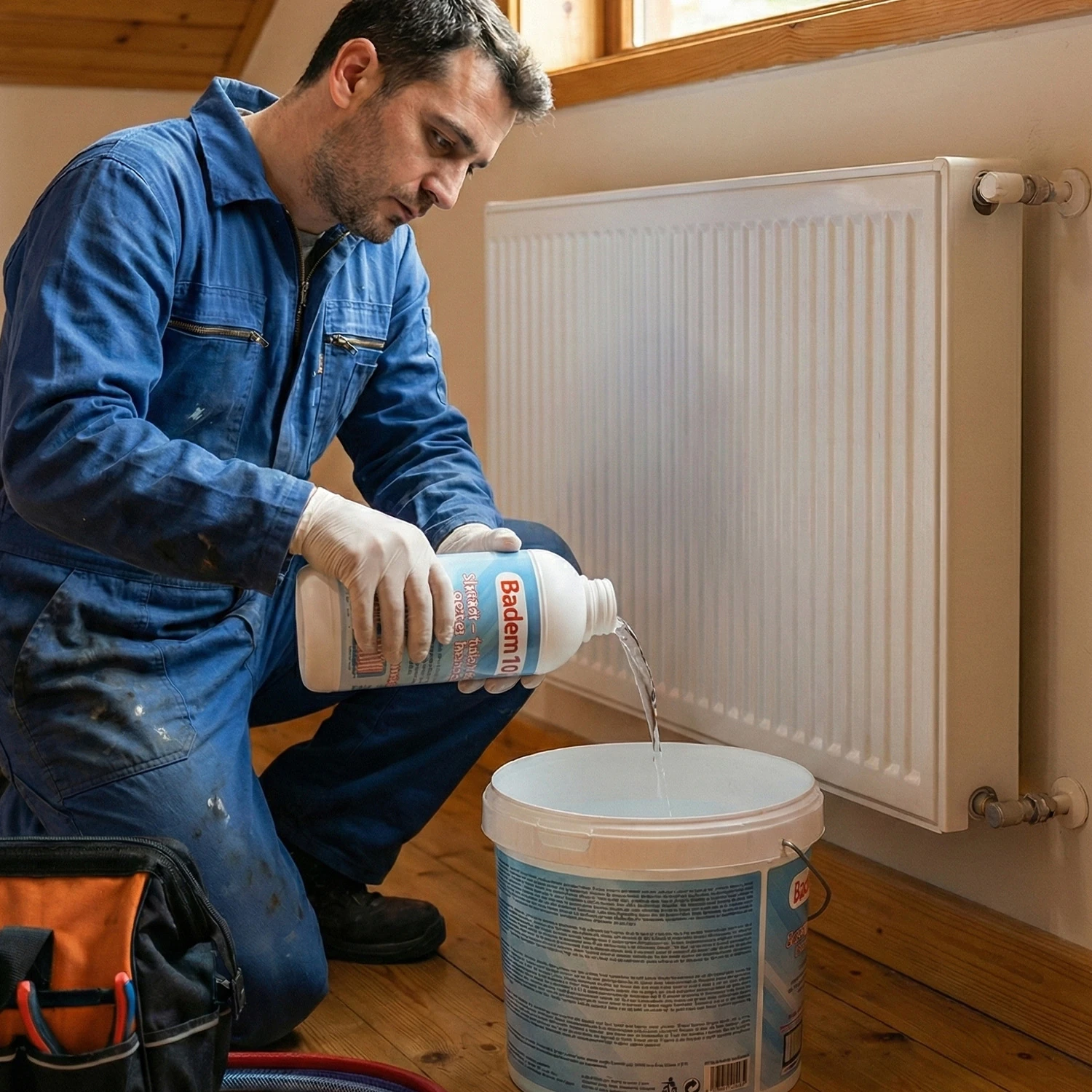 Sistem Radyatör Petek Koruma Kimyasalı Yerden Isıtma Kat Kaloriferleri Tüm Petek ve Radyatörlerde