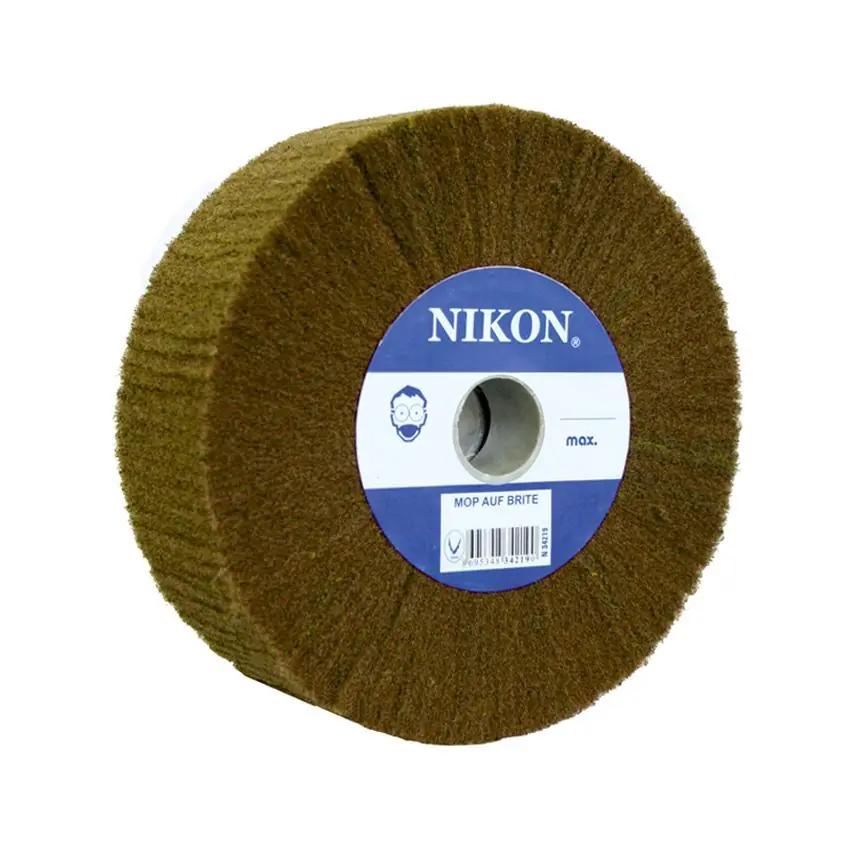 Nikon N34213 Keçe Mop Zımpara 165x50x25 mm 120 Kum- Badem10
