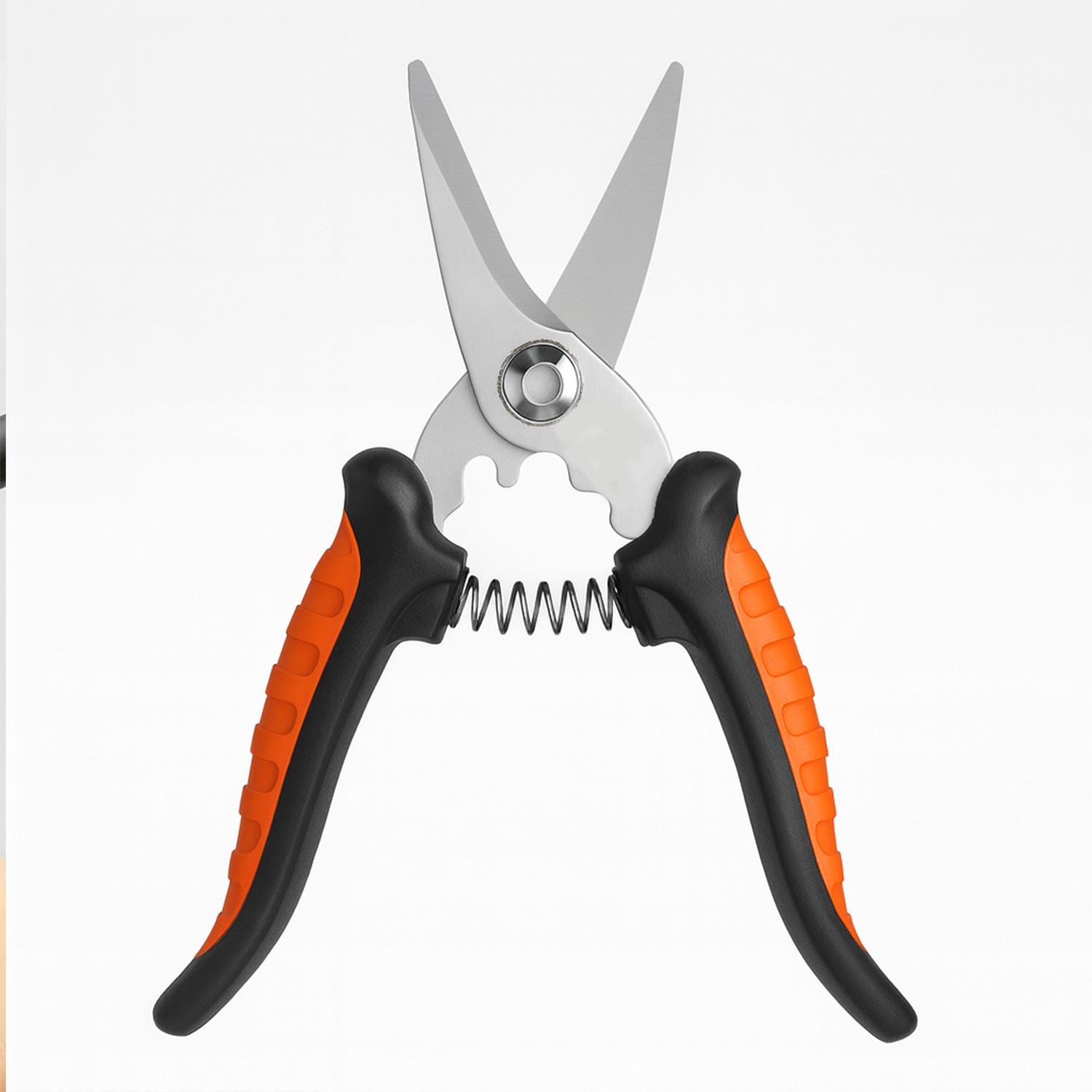  Çok Amaçlı Paslanmaz 7 İnç Çelik Makas Profesyonel Kesim İçin Ergonomik Saplı Mutfak Ofis Makası