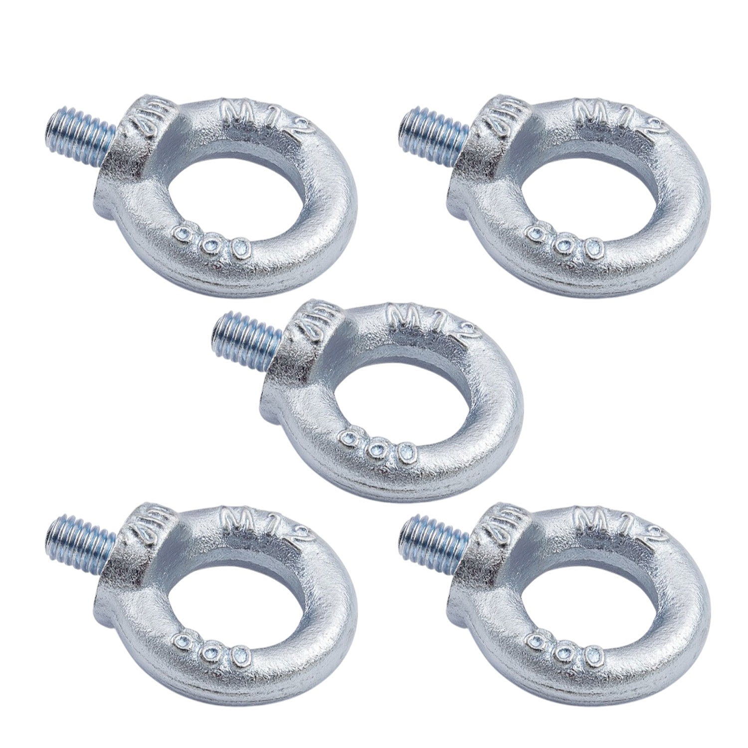 Metal Halka Civata Aybolt 5 ADET 12 mm Aybolt Civatası Paslanmaz Çelik Montaj Sabitleme Bağlantısı