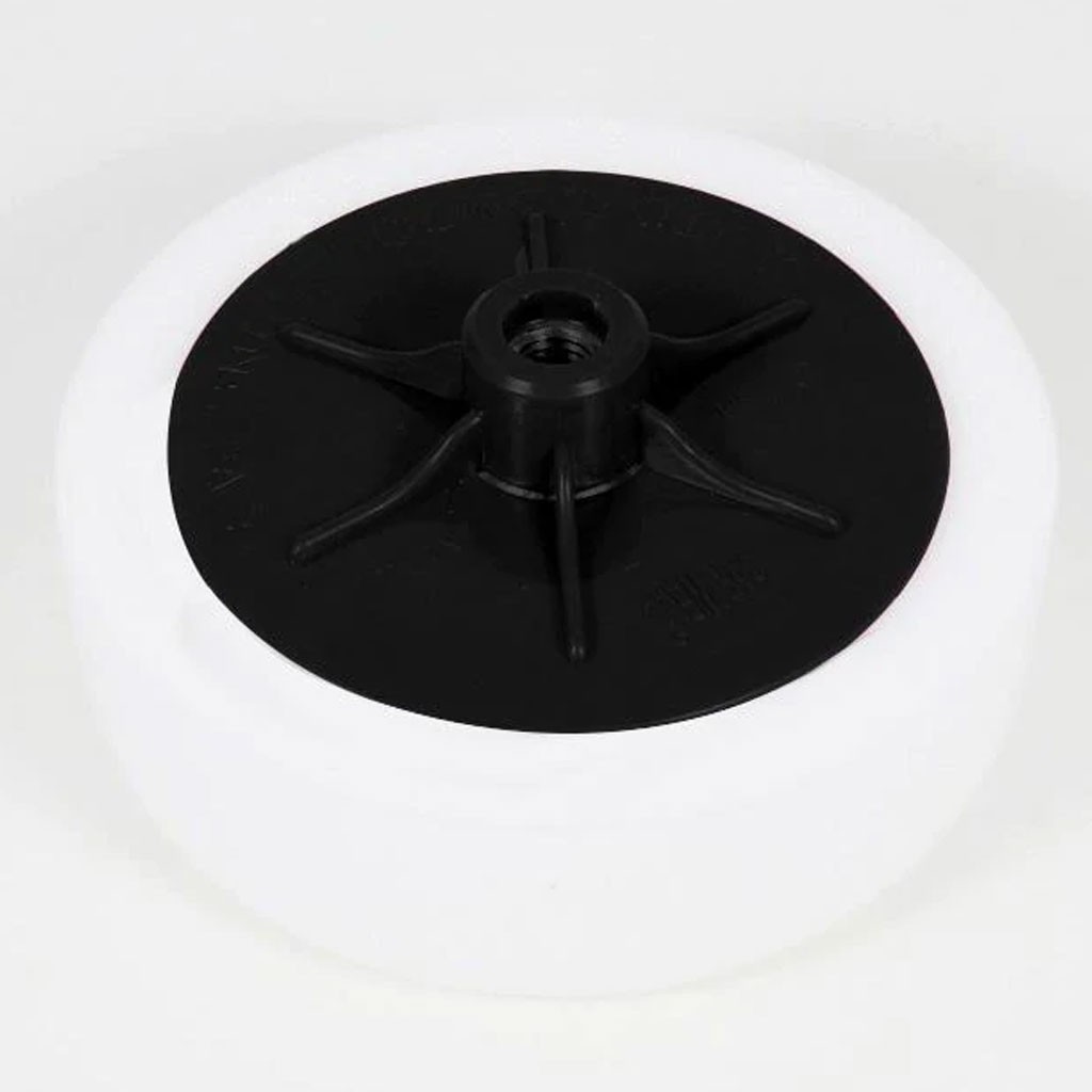 CarWell Pasta Cila Polisaj Süngeri 150 mm M14 Beyaz