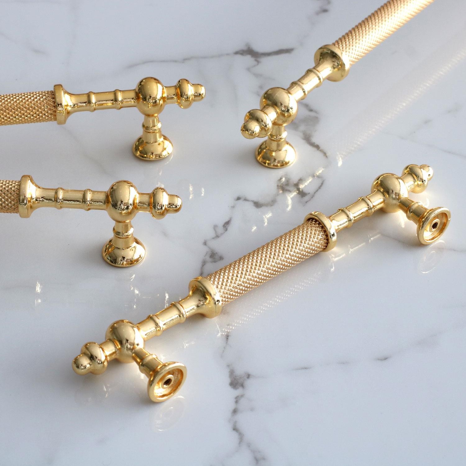 10 ADET Ladin Altın Gold Metal Kulp 160 mm-16 cm Mobilya Mutfak Çekmece Dolabı Dolap Kapak Kulpları Kulbu