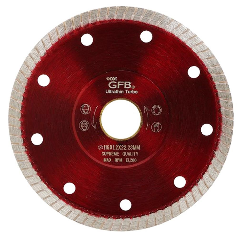GFB Turbo Elmas Seramik Mermer Granit Kesici Disk 115 mm
