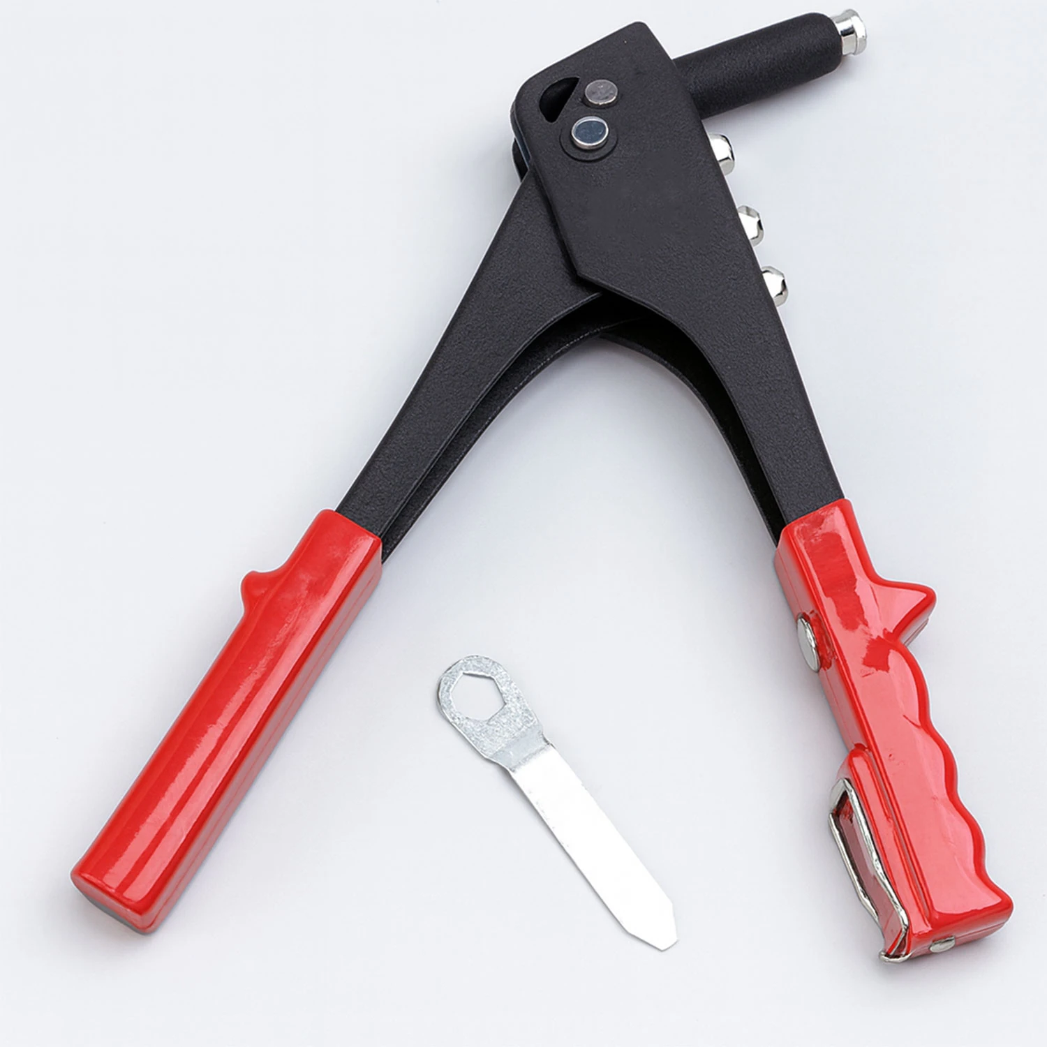 Perçin Tabancası Ergonomik Saplı Dayanıklı Metal Gövde 24 cm Profesyonel El Aleti