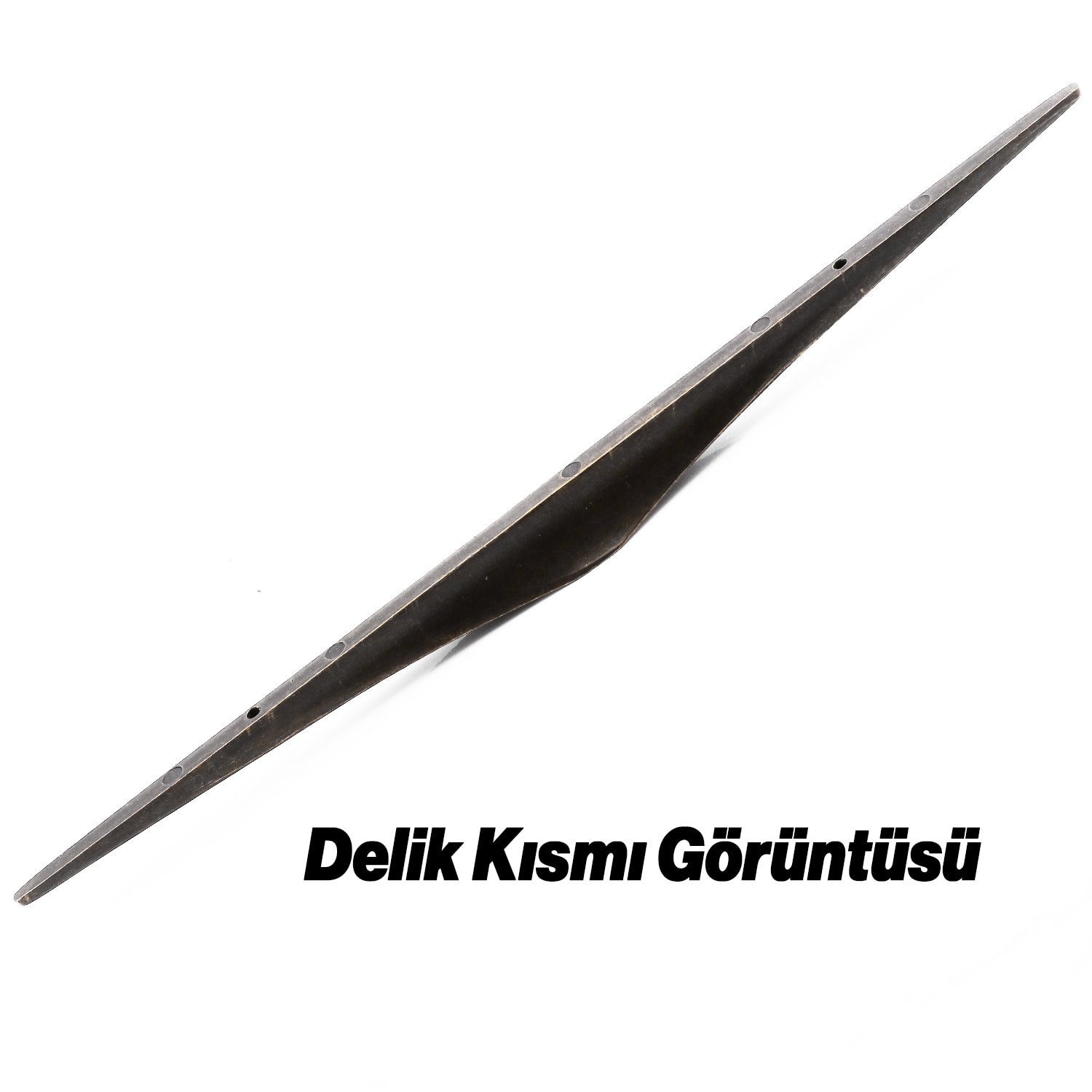Olivin Antik Sarı Metal Kulp 192 mm 19.2 cm Mobilya Çekmece Mutfak Dolabı Dolap Kulpları Kulbu Kulpu
