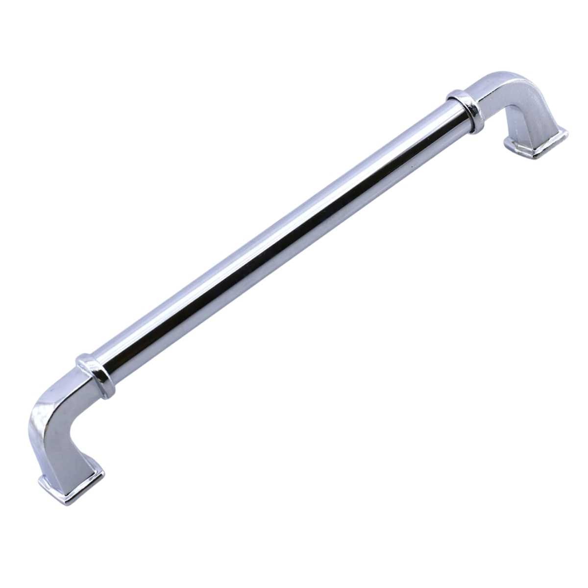 Alfa Metal Gümüş Krom Renk Kulp 192 mm Mobilya Çekmece Mutfak Dolabı Dolap Kapak Kulpları Kulb Kulpu