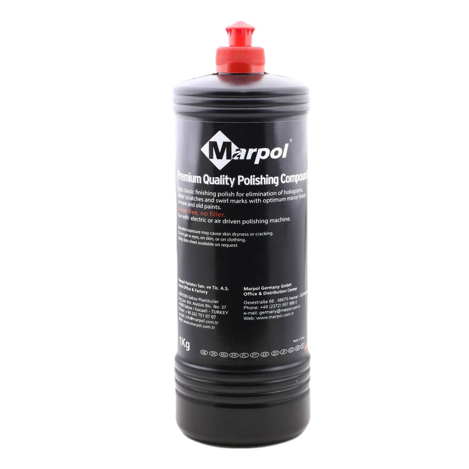 Marpol Sıvı Cila F4 Optimum Finish Classic 1 Kg Oto Araç Bakım Polisaj Parlatıcı Çizik Giderici