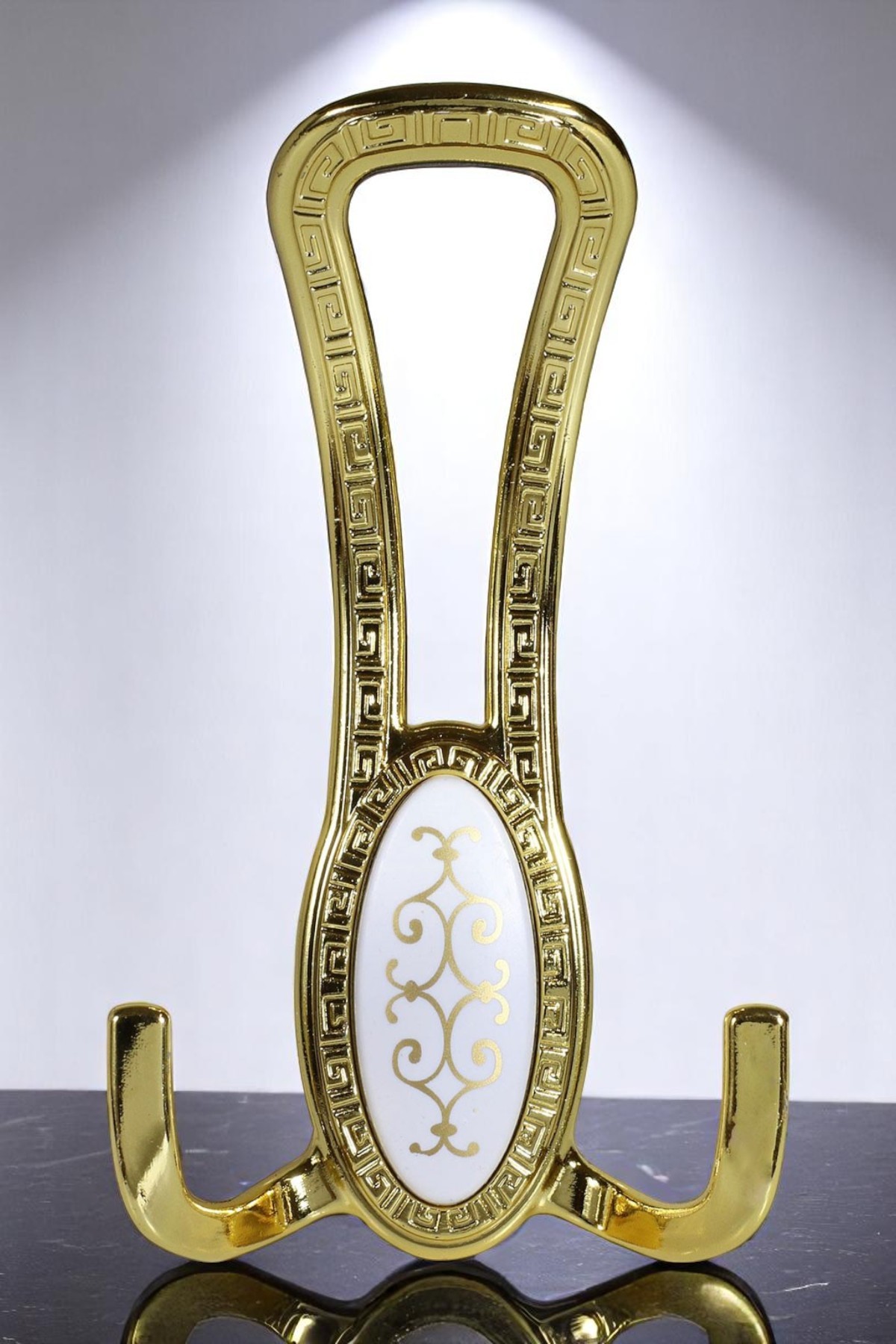 4 ADET Seçil Gold Altın Metal Portmanto Vestiyer Duvar Dolap Elbise Mobilya Kapı Askısı Askılığı