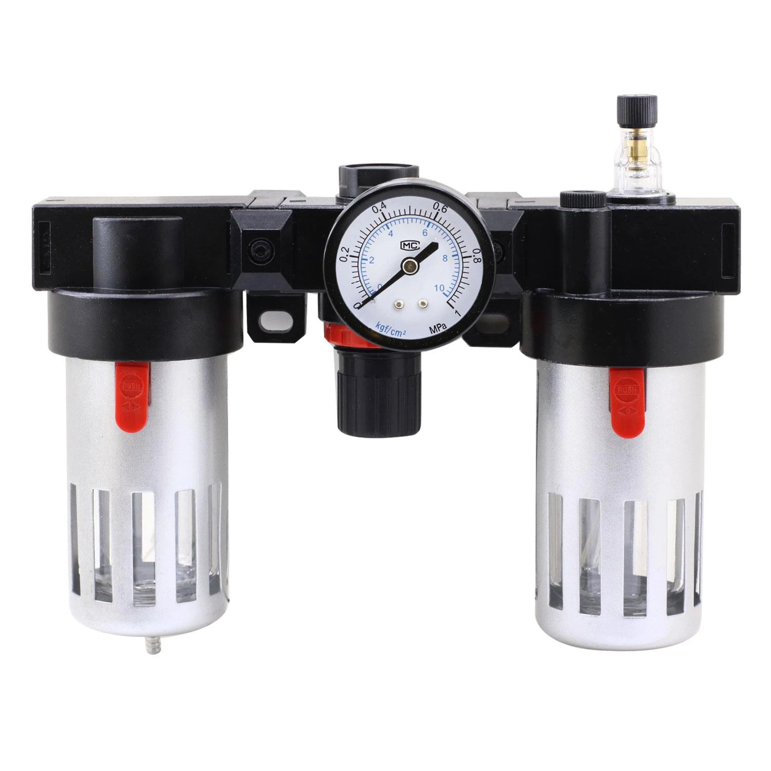 Isaıah 1/2" Standart Kapasite Üçlü Şartlandırıcı Manometreli NIBC4000