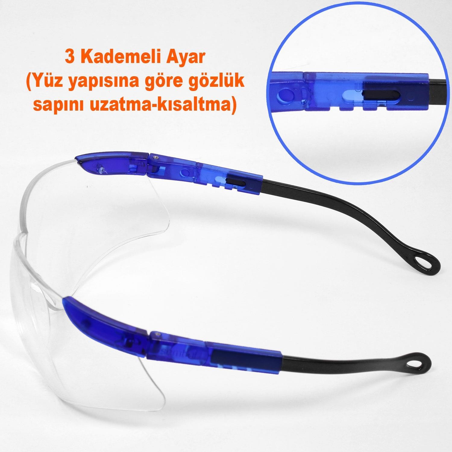 Bisiklet Motor İş Güvenlik Kaynak Gözlüğü Lazer UV Koruyucu Gözlük Hunter S800 Şeffaf