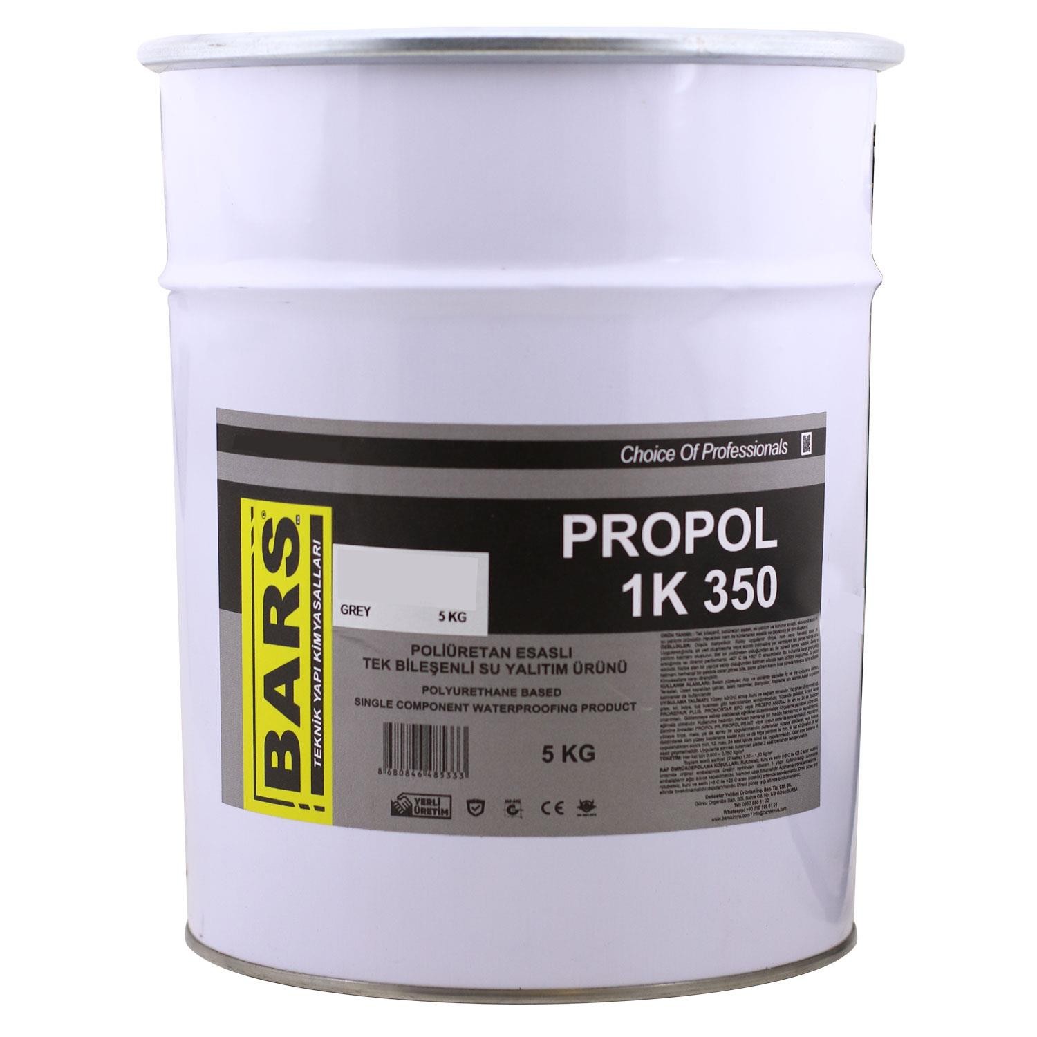 Bars Propol 1K 350 Elastik Likid Su Yalıtım Ürünü 5 Kg