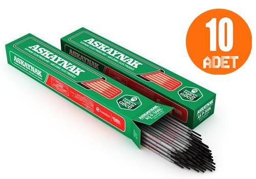 Askaynak AS P-316L Paslanmaz Çelik Elektrod 2.50x250 mm (10 Çubuk)