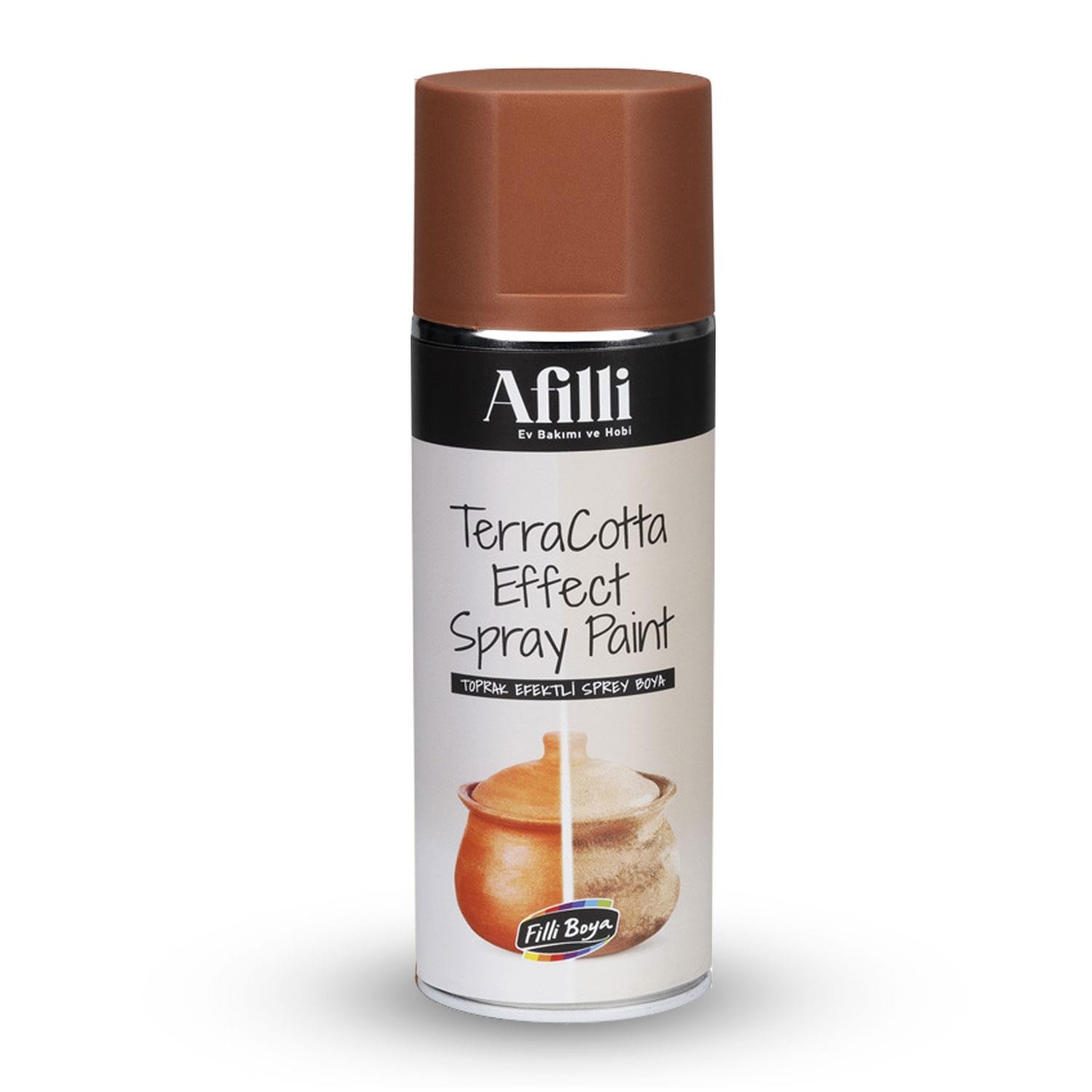 Afilli Pişmiş Toprak Efektli Sprey Boya Terracotta Effect 400 ml