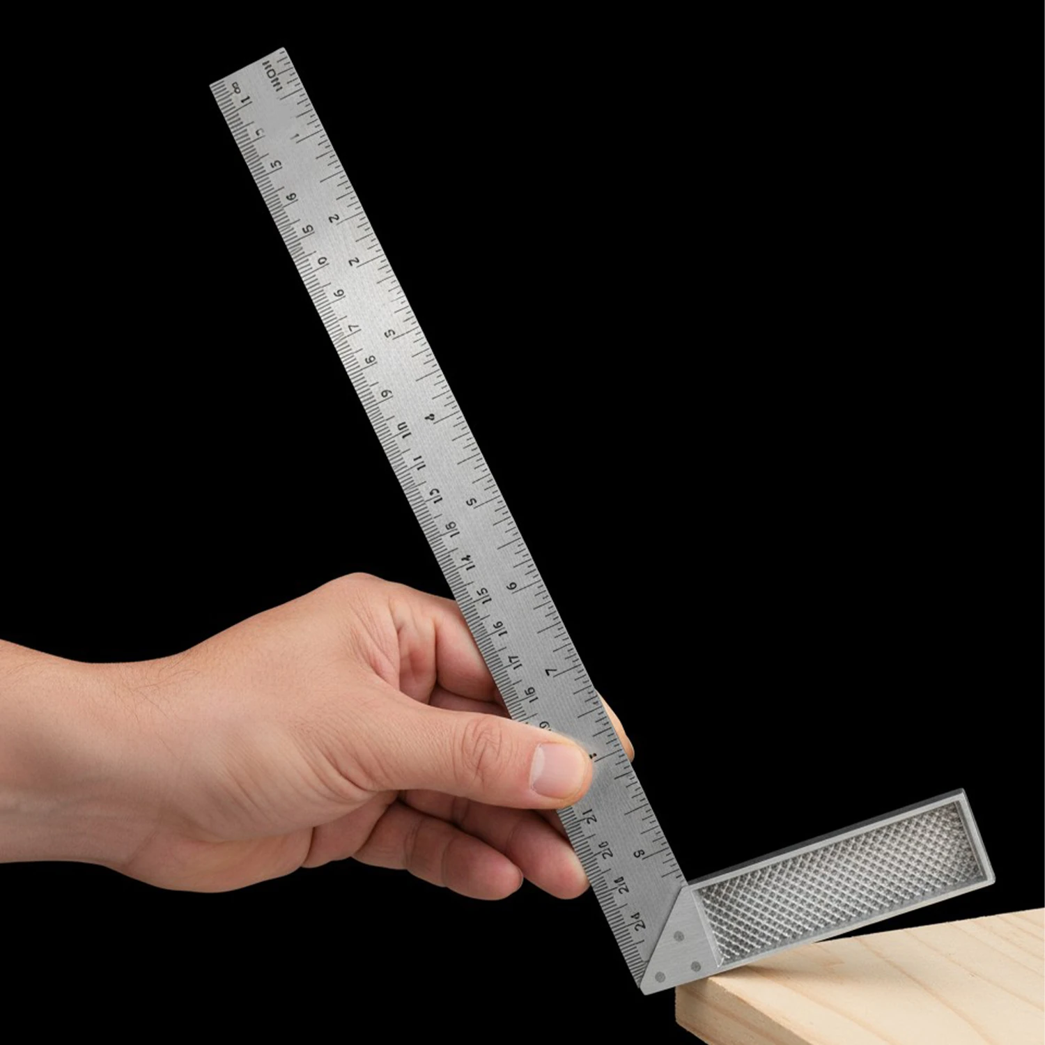 Alüminyum 25 cm 10 inch Kaynakçı L Gönye Marangoz Fayansçı Kaynakçı L Cetveli