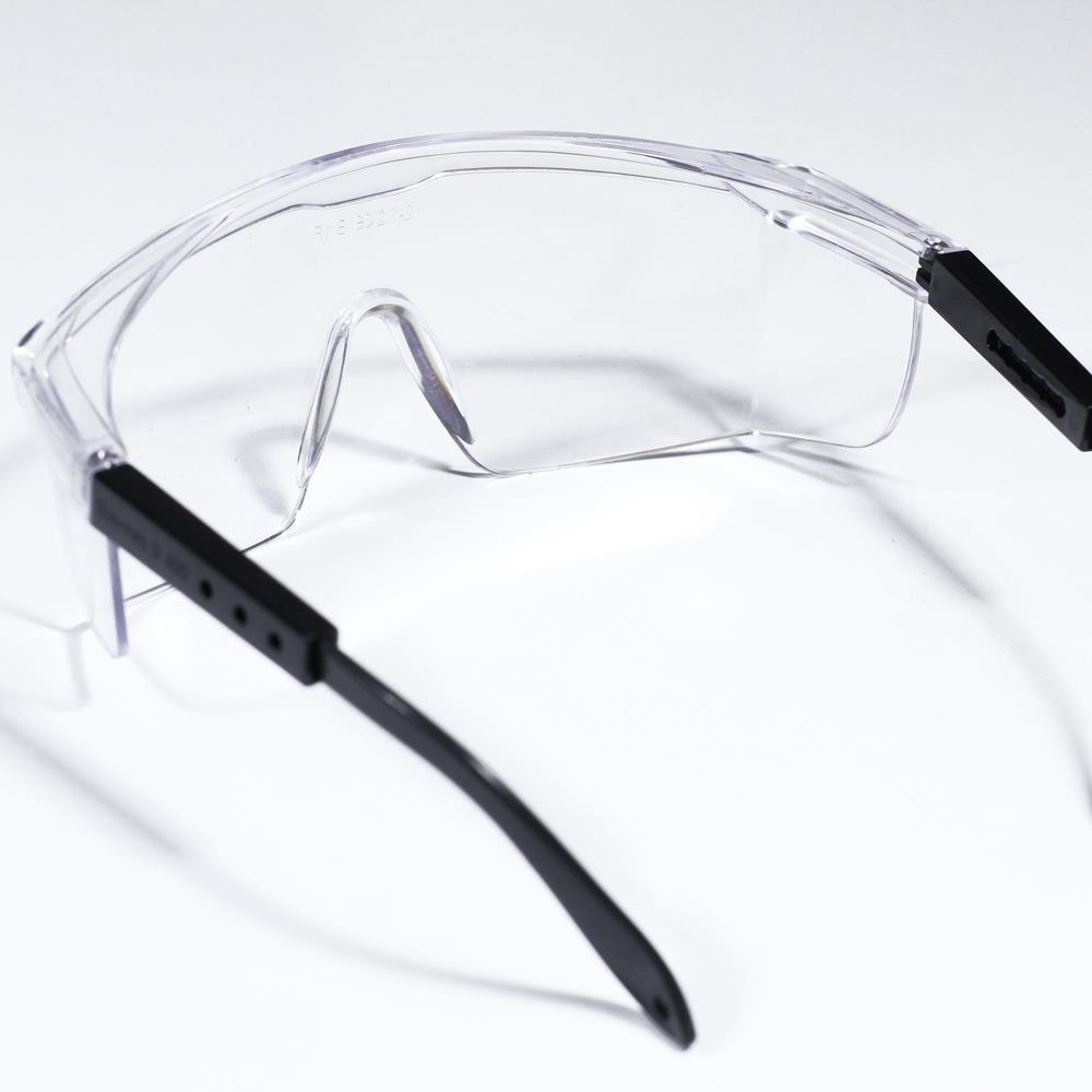 Baymax İş Güvenlik Güvenliği Gözlüğü Kulak Ayarlı Koruyucu Gözlük Şeffaf S400 Toptan Satış