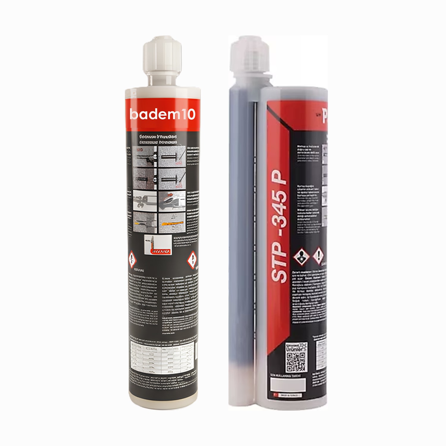 Polyester Bazlı Kimyasal Dübel 345 ml Profesyonel Ankraj Malzemesi Polyester Bazlı Kimyasal Dübel