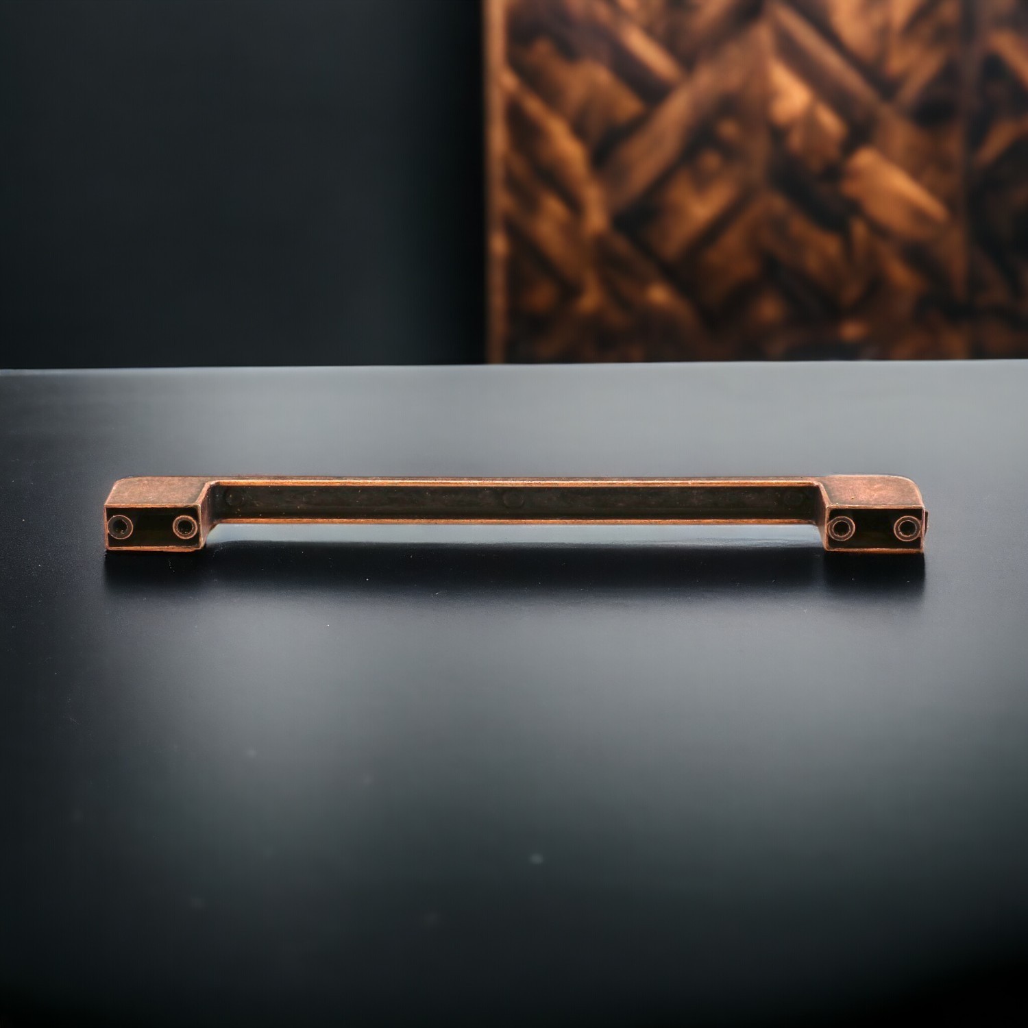 Radus Antik Bakır Metal Kulp 256 mm 25.6 cm Mobilya Çekmece Mutfak Dolabı Dolap Kulpları Kulbu Kulpu