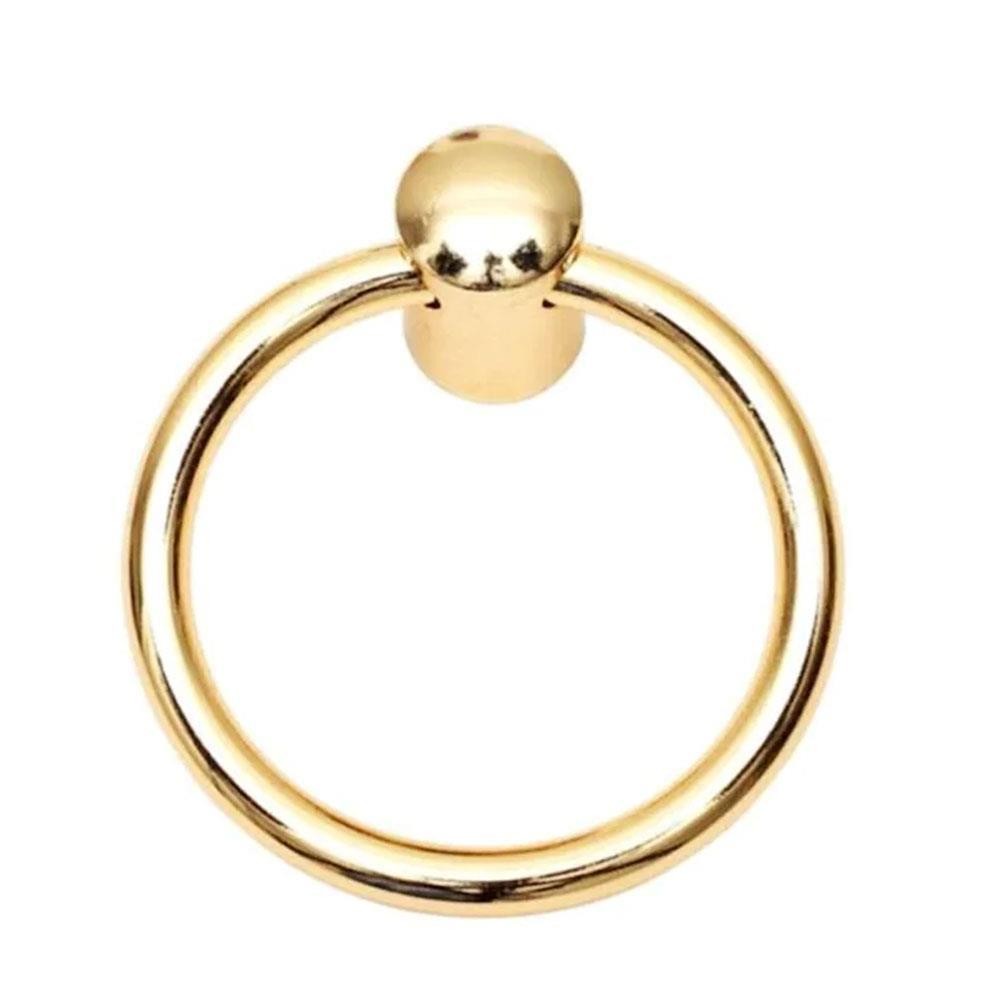 Eco Cordia Sarkaç Dolap Çekmece Kulpu Kulbu Gold Metal Halka Kulp (4 ADET)
